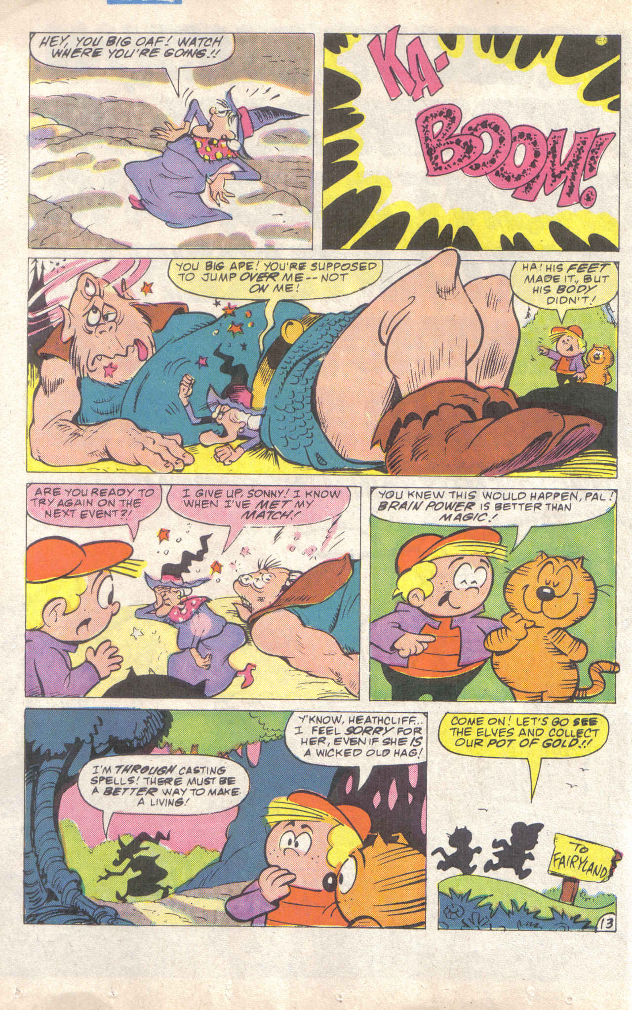 Read online Heathcliff's Funhouse comic -  Issue #6 - 20