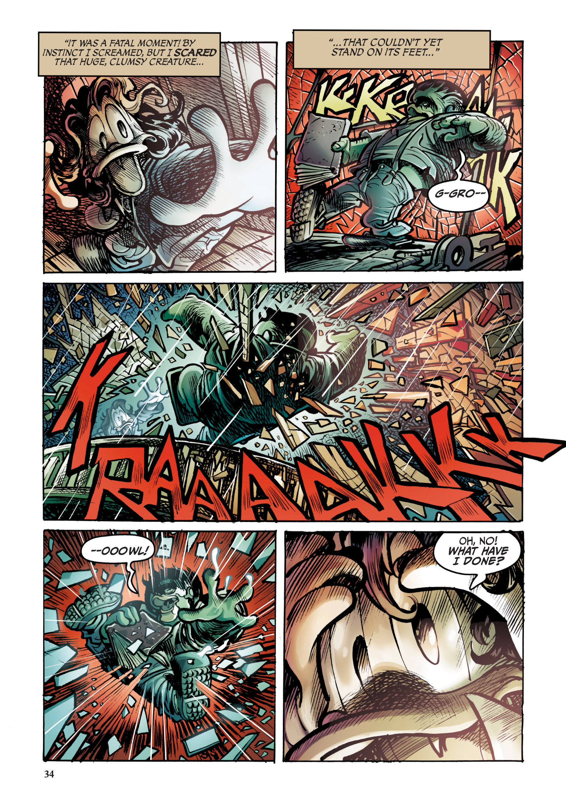 Read online Disney Frankenstein, Starring Donald Duck comic -  Issue # TPB - 34