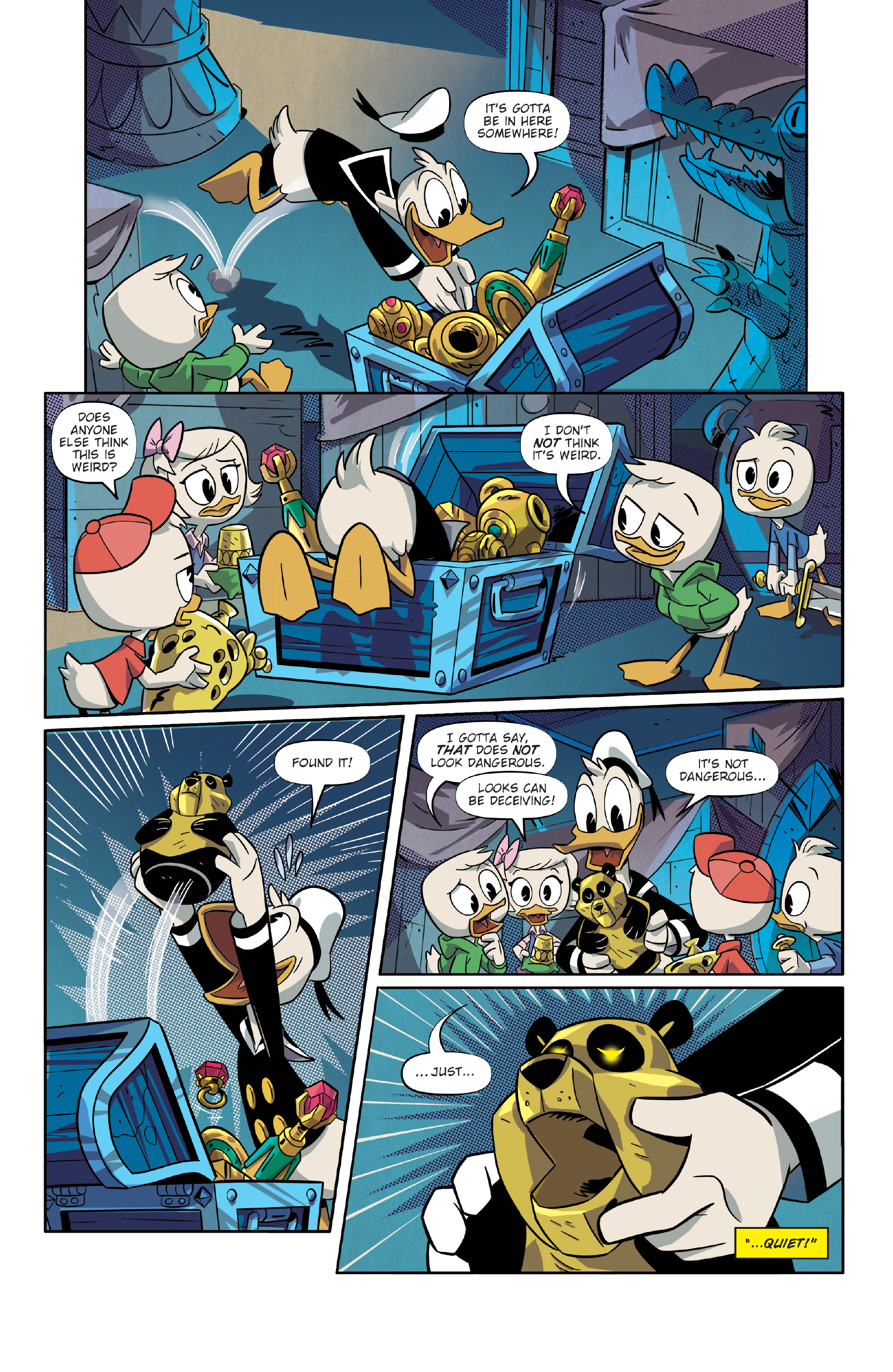 Read online DuckTales: Silence and Science comic -  Issue #1 - 9
