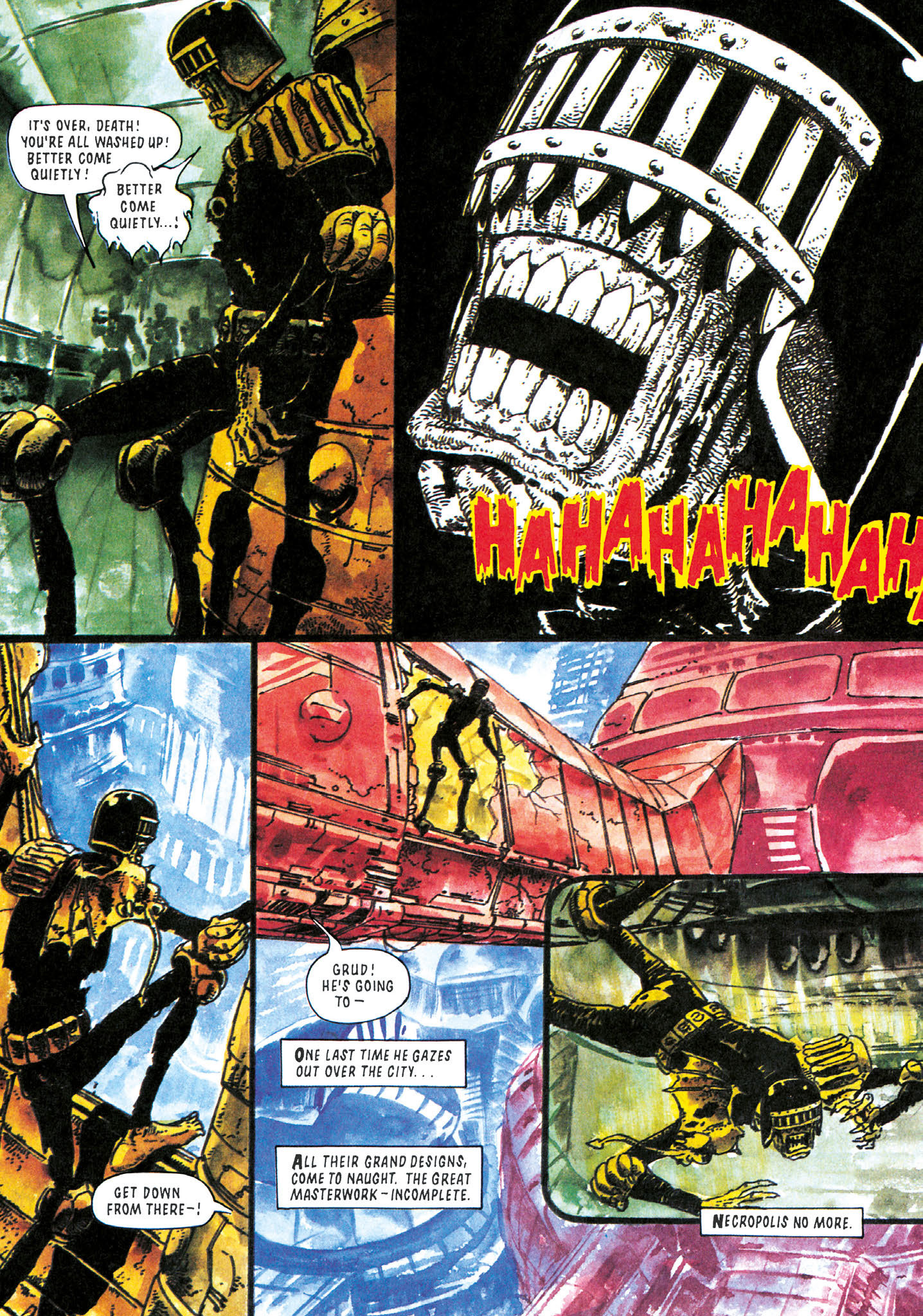 Read online Essential Judge Dredd: Necropolis comic -  Issue # TPB (Part 2) - 103