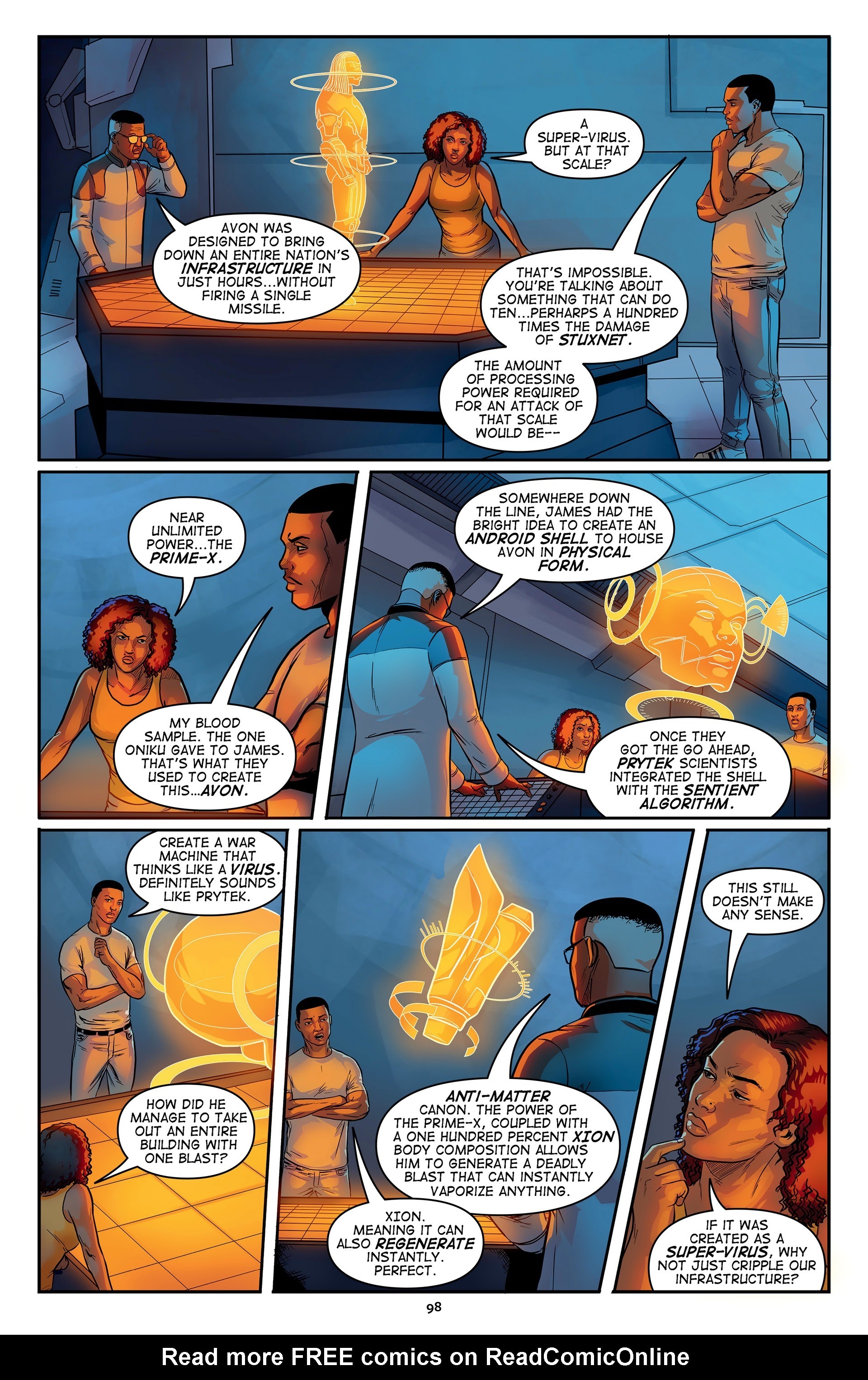 Read online E.X.O.: The Legend of Wale Williams comic -  Issue #E.X.O. - The Legend of Wale Williams TPB 2 (Part 1) - 99