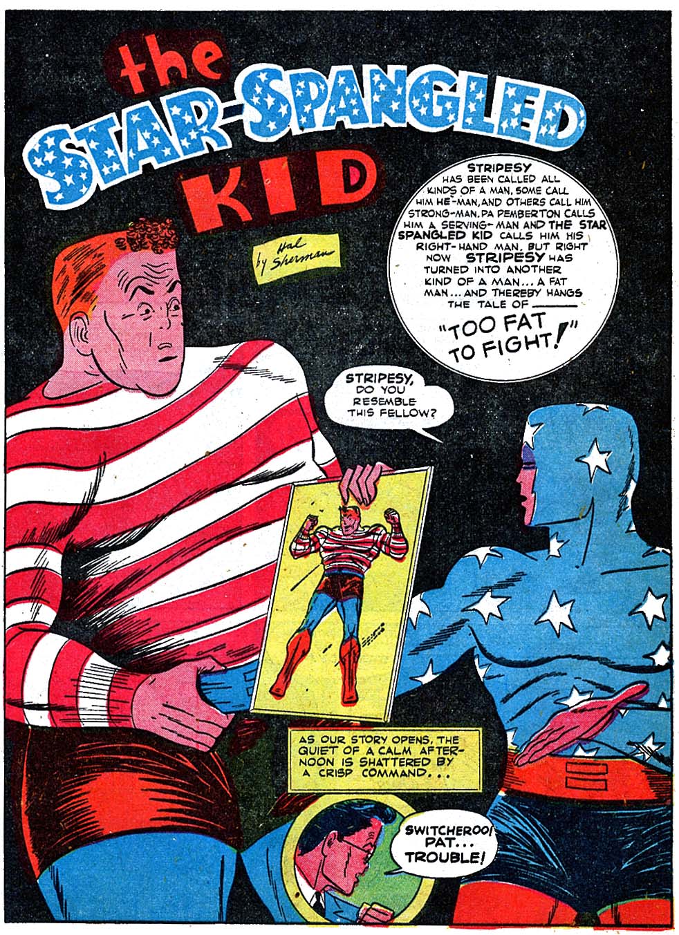 Read online Star Spangled Comics comic -  Issue #19 - 17