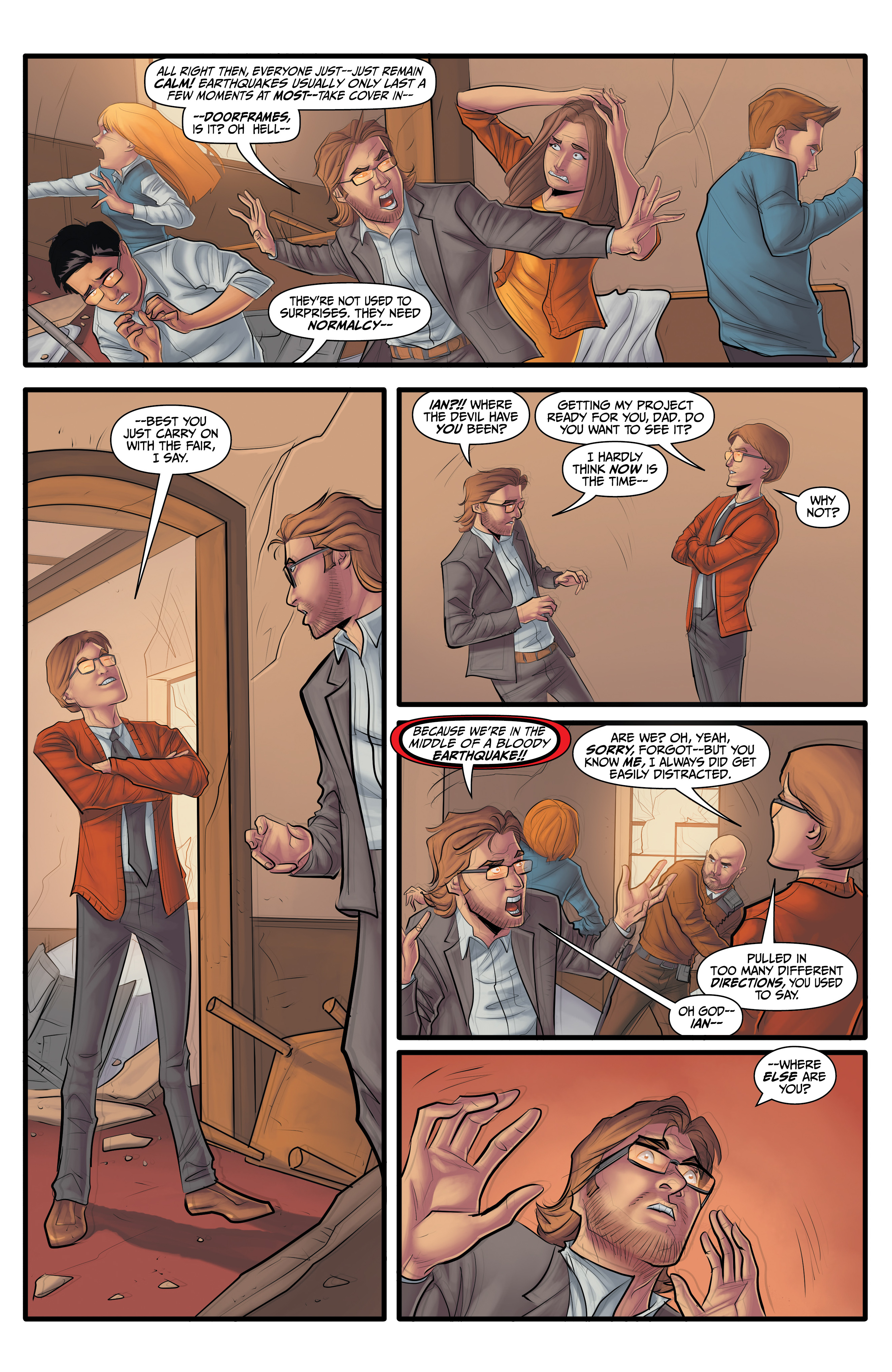 Read online Morning Glories comic -  Issue #50 - 9