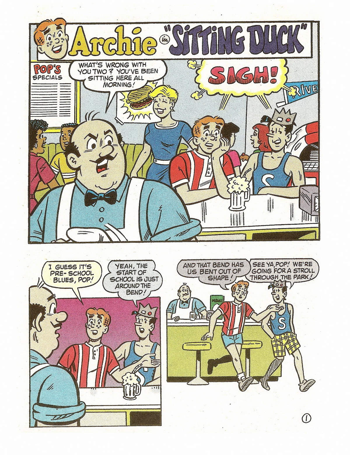 Read online Jughead's Double Digest Magazine comic -  Issue #70 - 169