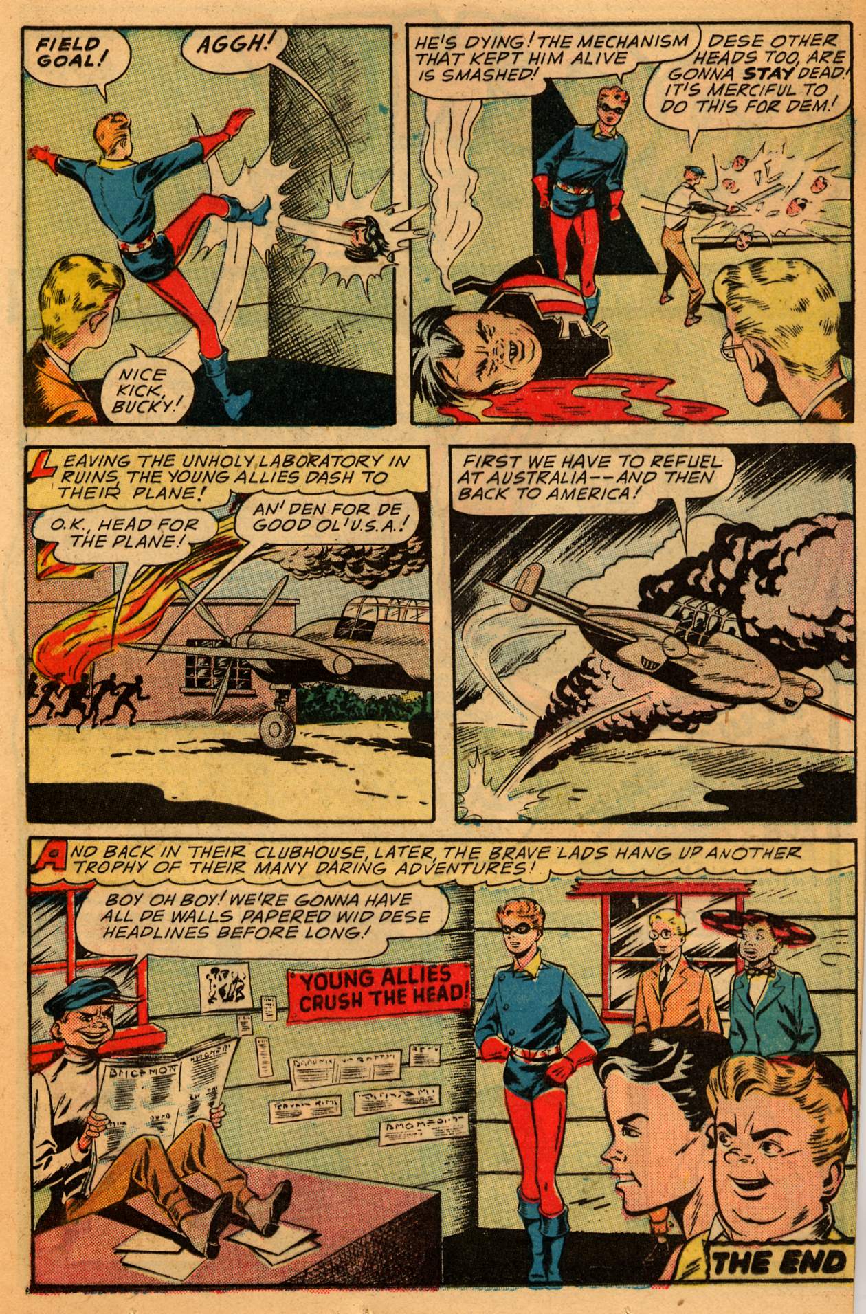 Read online Young Allies Comics comic -  Issue #12 - 23