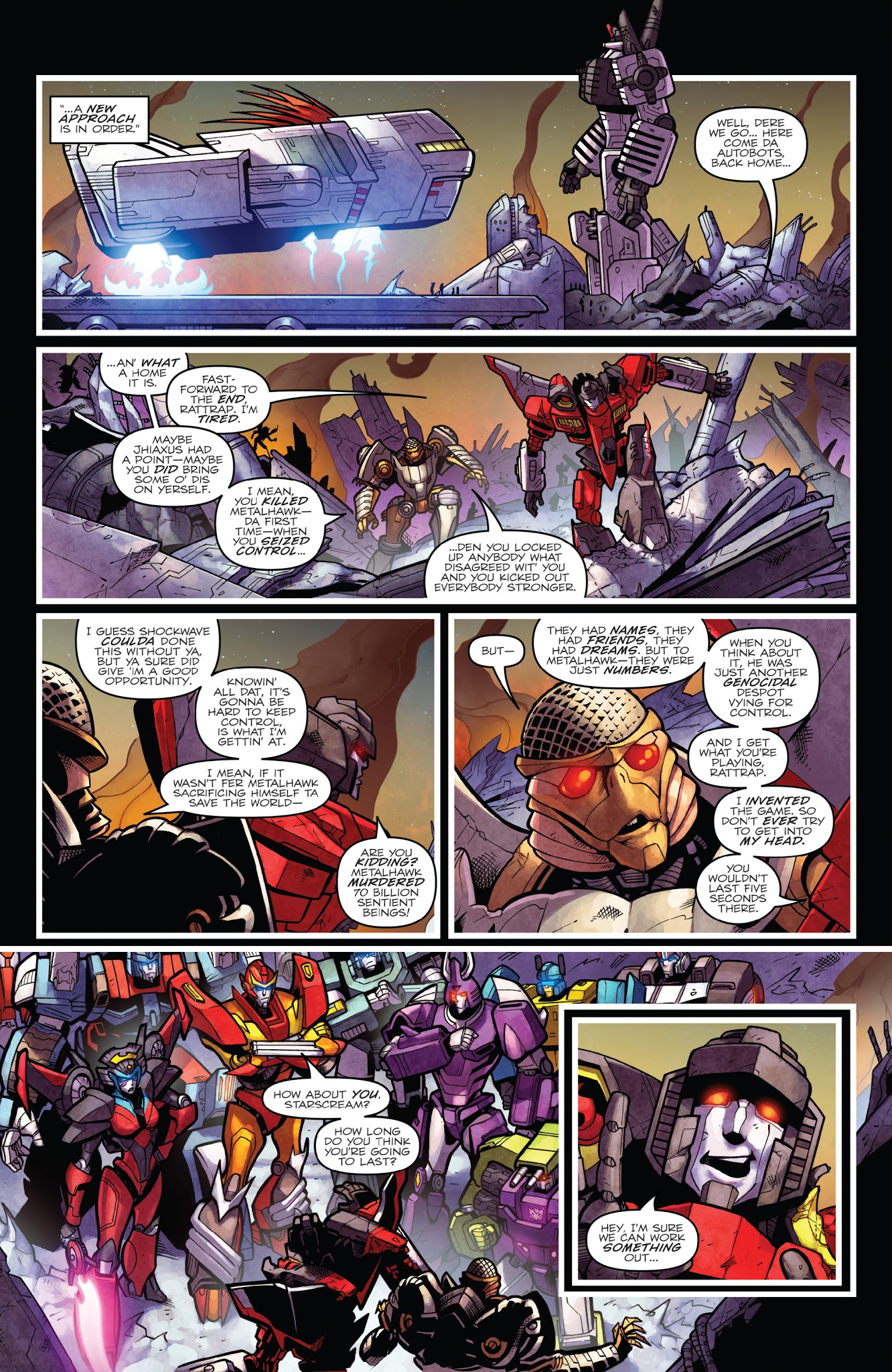 Read online The Transformers: Dark Cybertron comic -  Issue # TPB 2 - 145