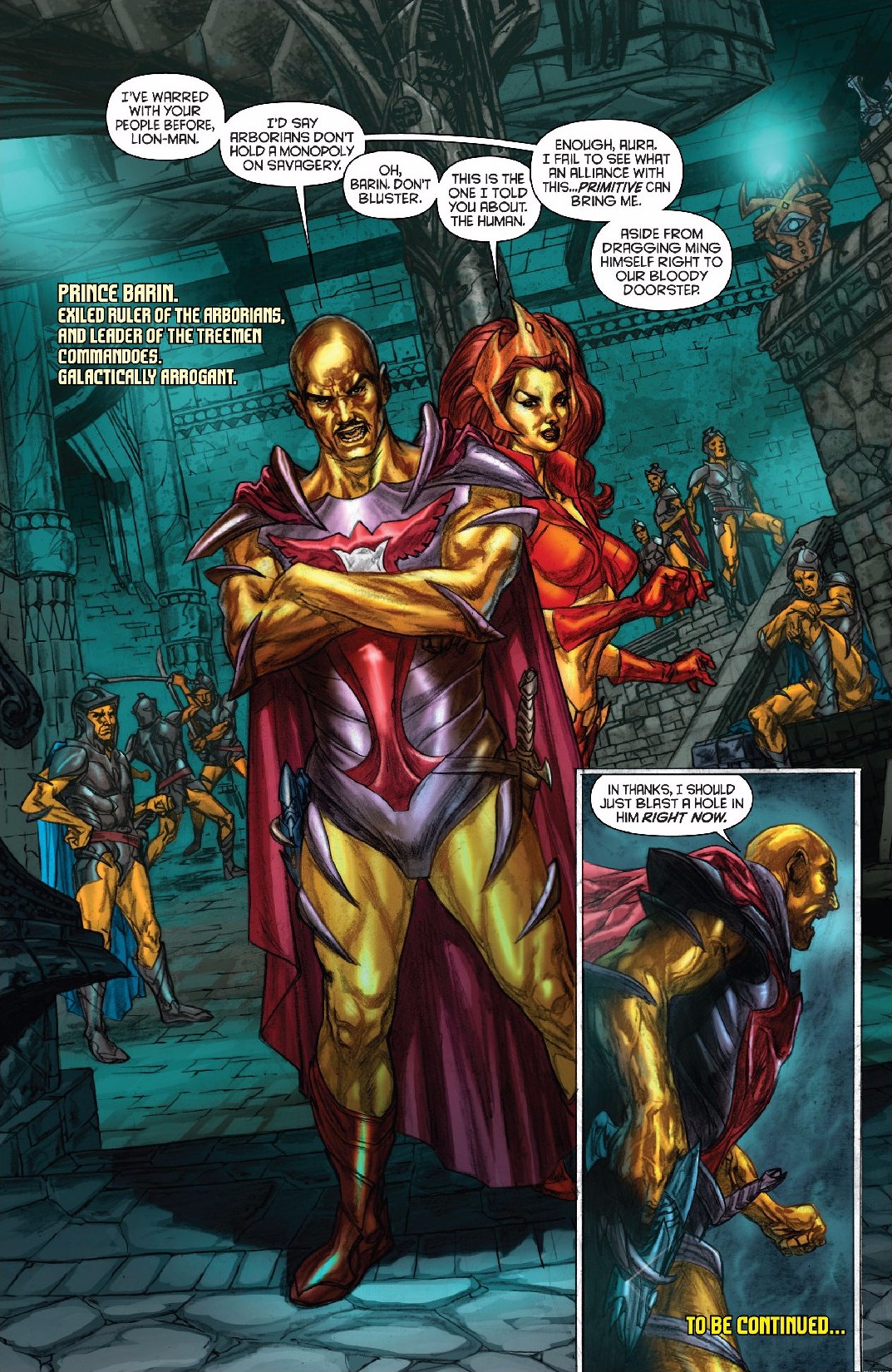 Read online Flash Gordon: Zeitgeist comic -  Issue # TPB - 132