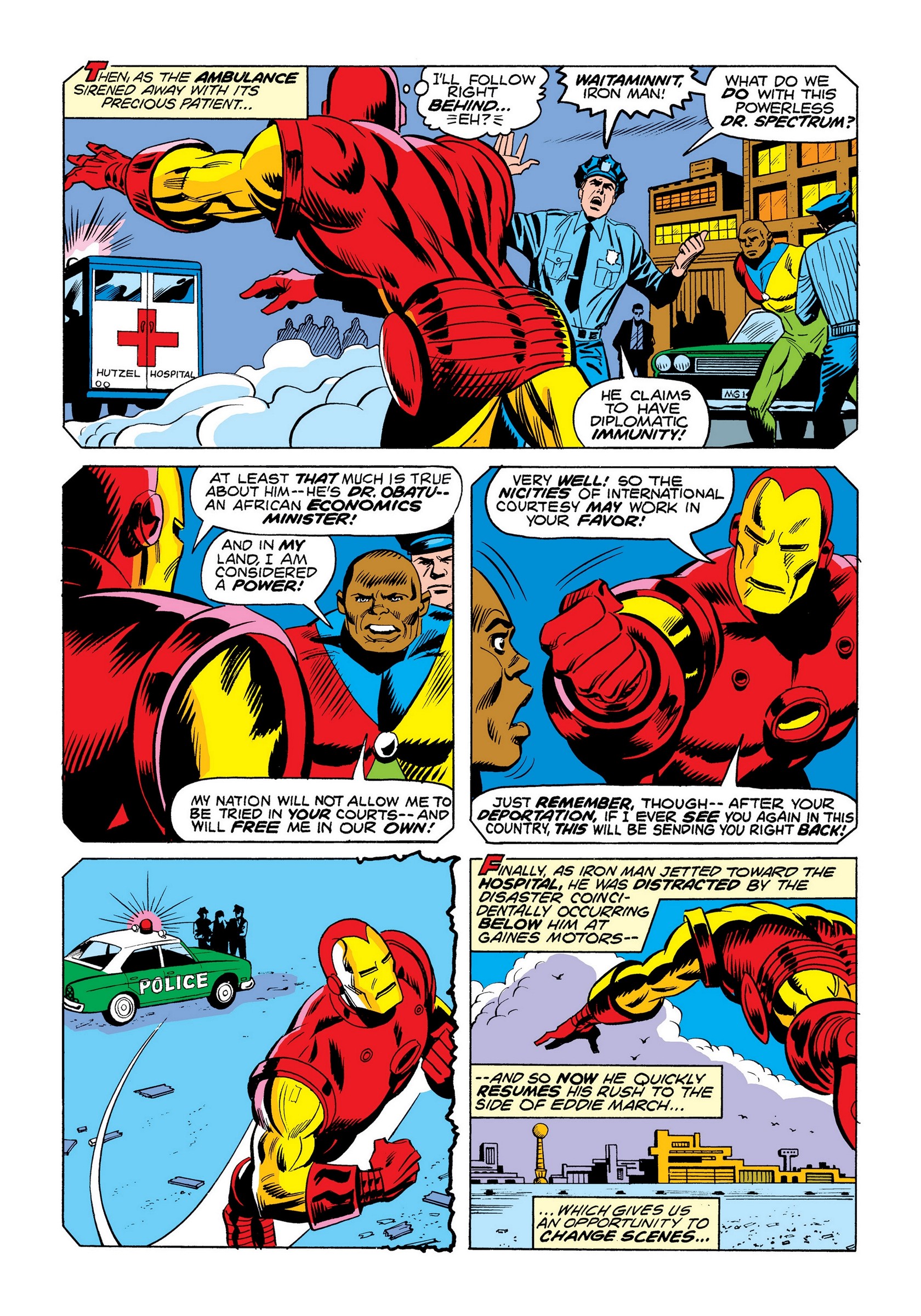 Read online Marvel Masterworks: The Invincible Iron Man comic -  Issue # TPB 9 (Part 3) - 78