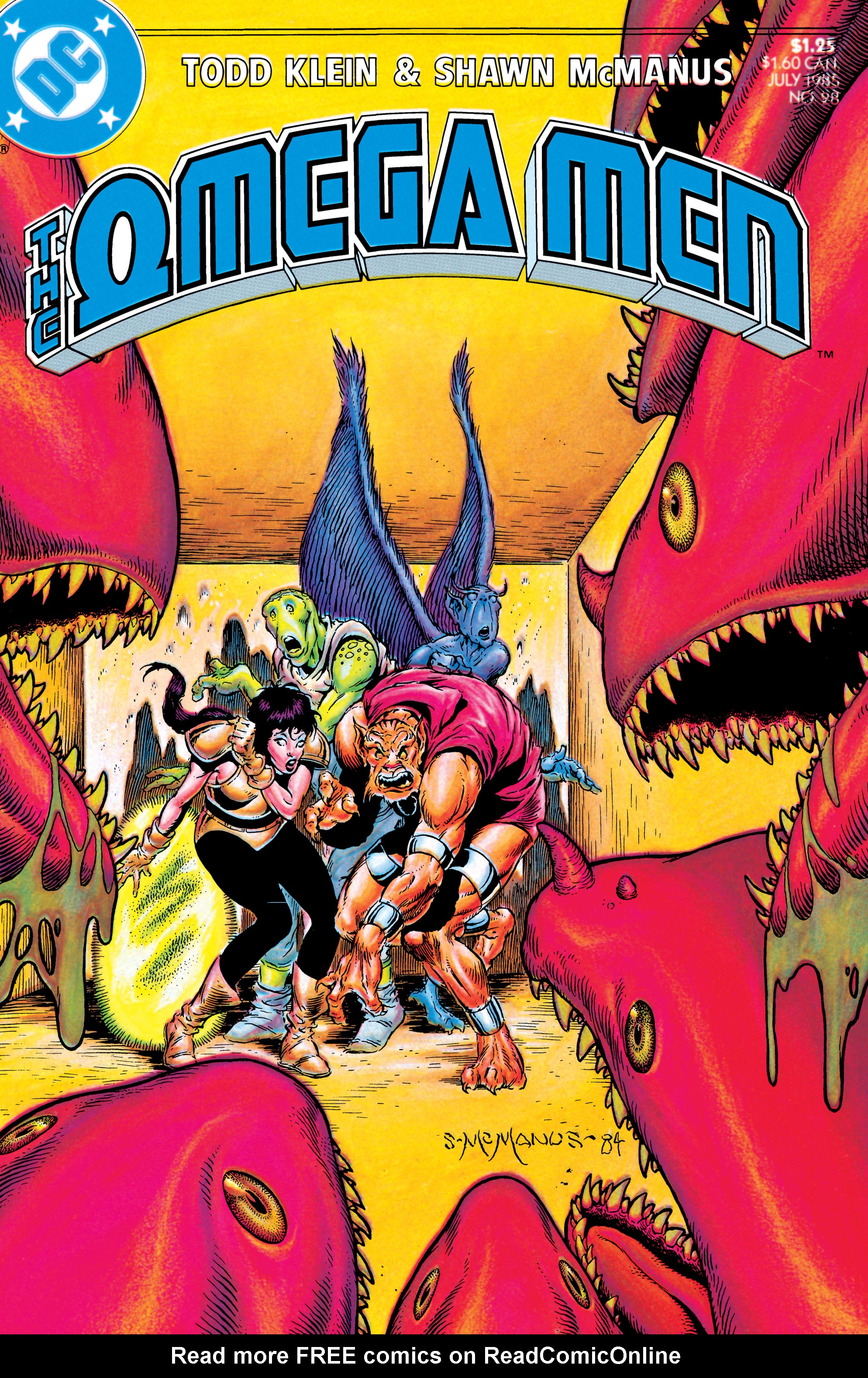 Read online The Omega Men (1983) comic -  Issue #28 - 1