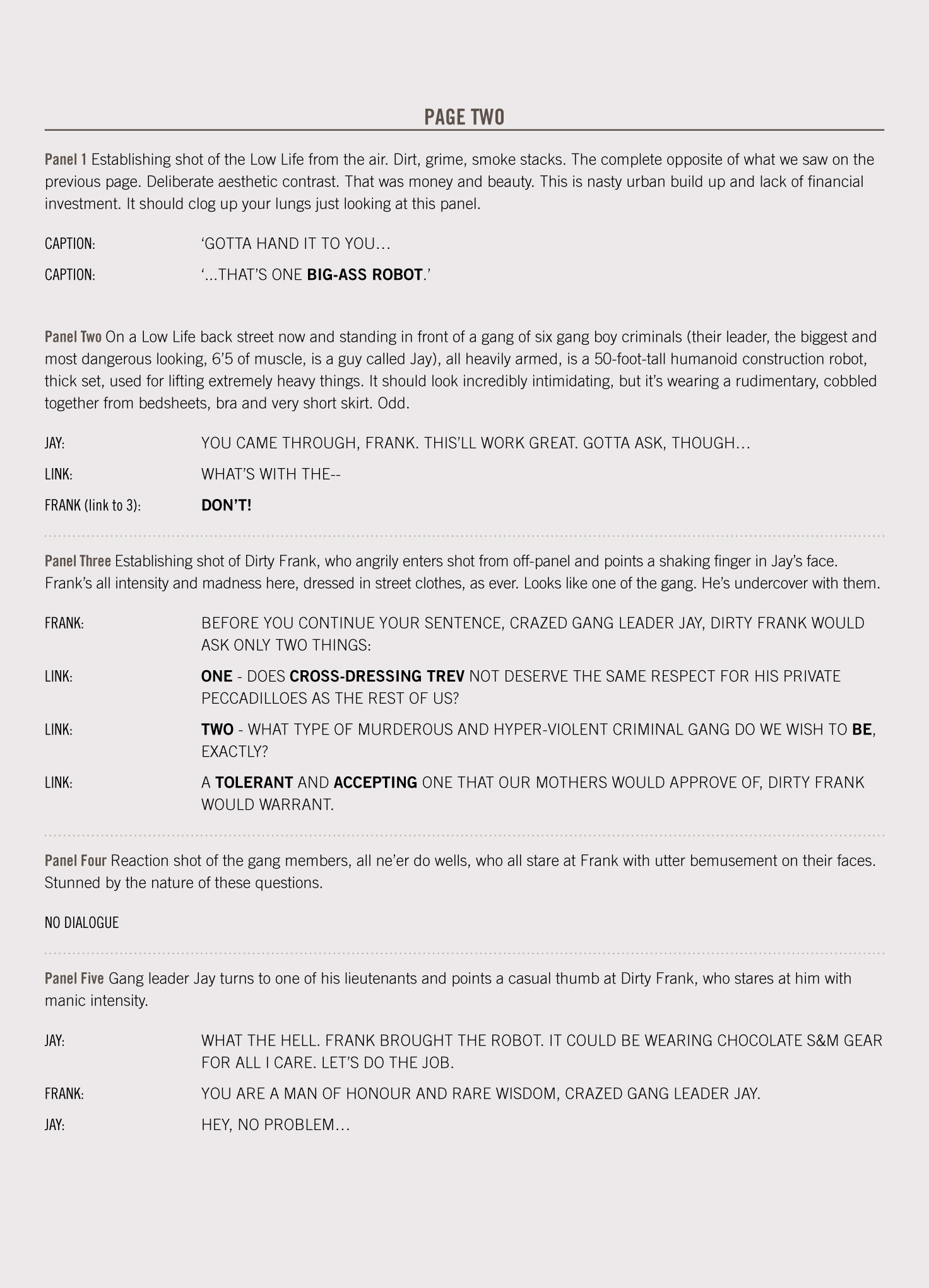 Read online 2000 AD Script Book comic -  Issue # TPB (Part 2) - 89