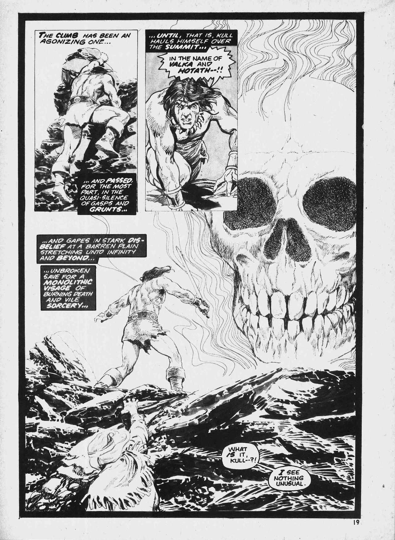 Read online Kull and the Barbarians comic -  Issue #3 - 19