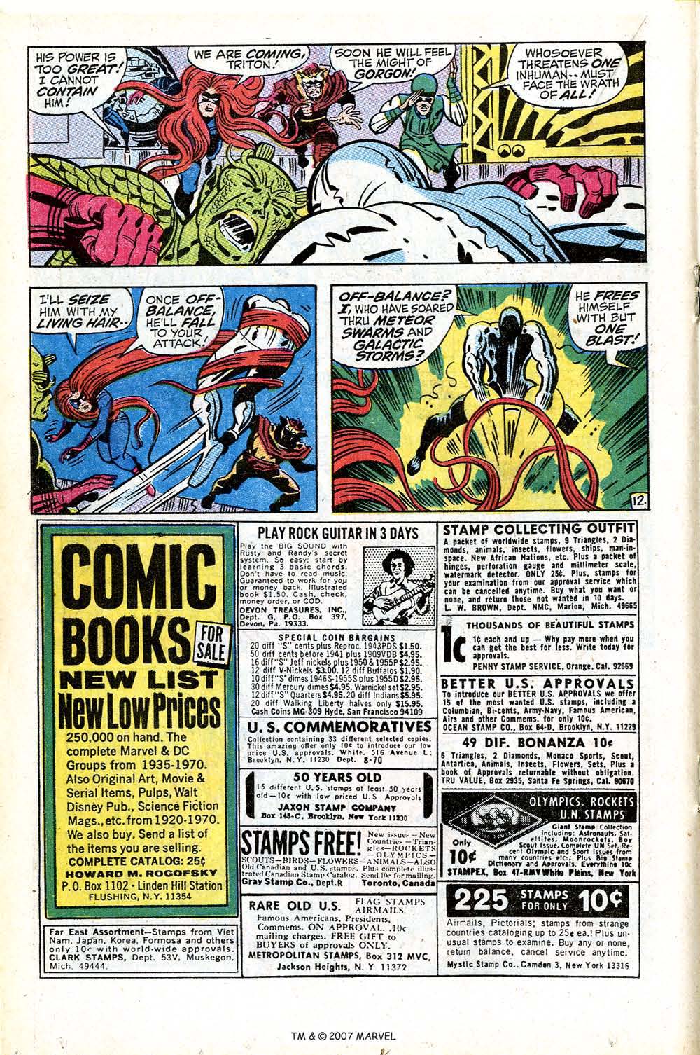 Read online Silver Surfer (1968) comic -  Issue #18 - 18
