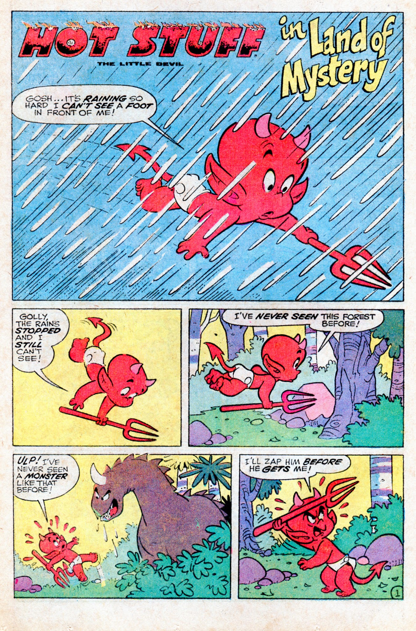 Read online Hot Stuff, the Little Devil comic -  Issue #110 - 12