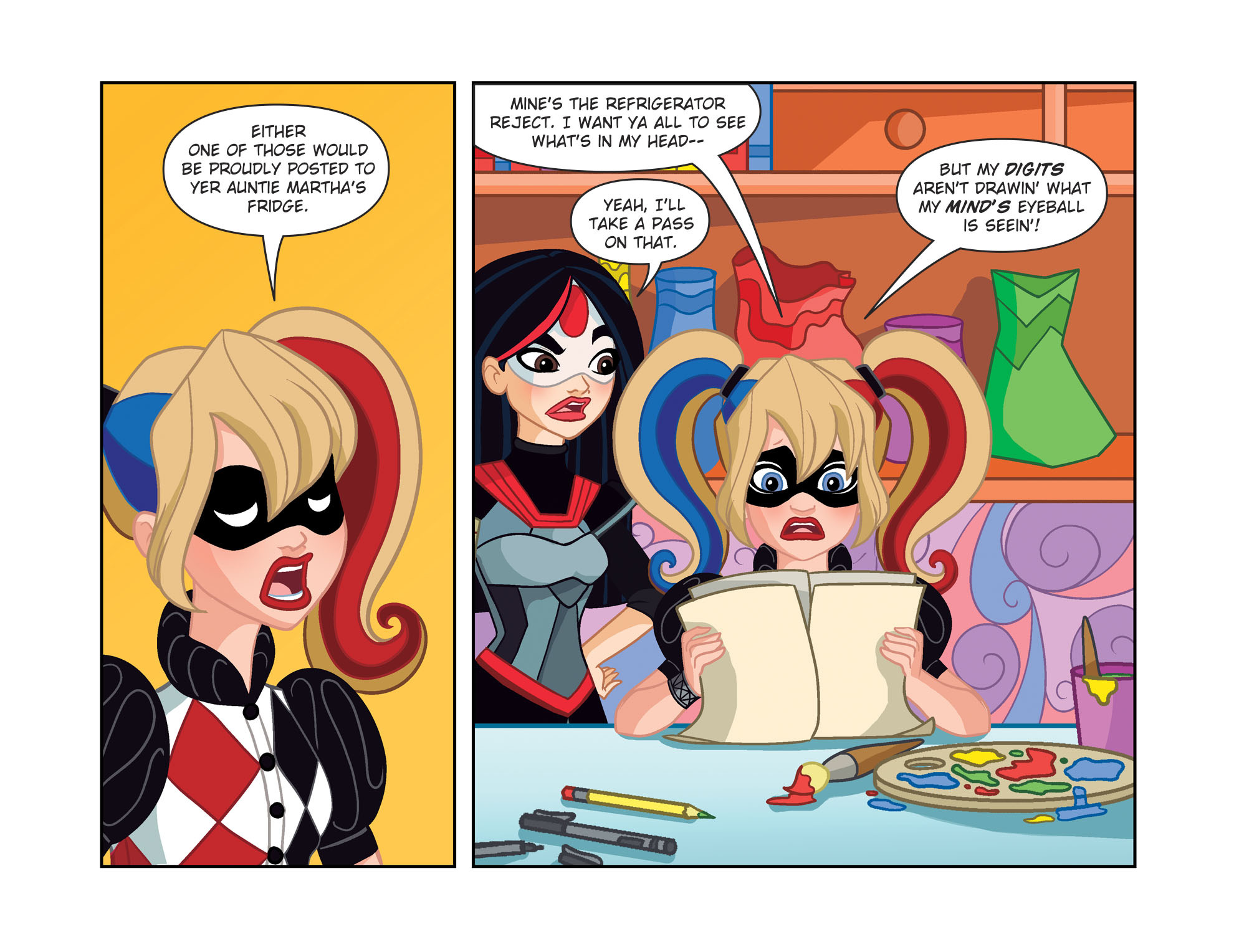 Read online DC Super Hero Girls: Out of the Bottle comic -  Issue #1 - 21