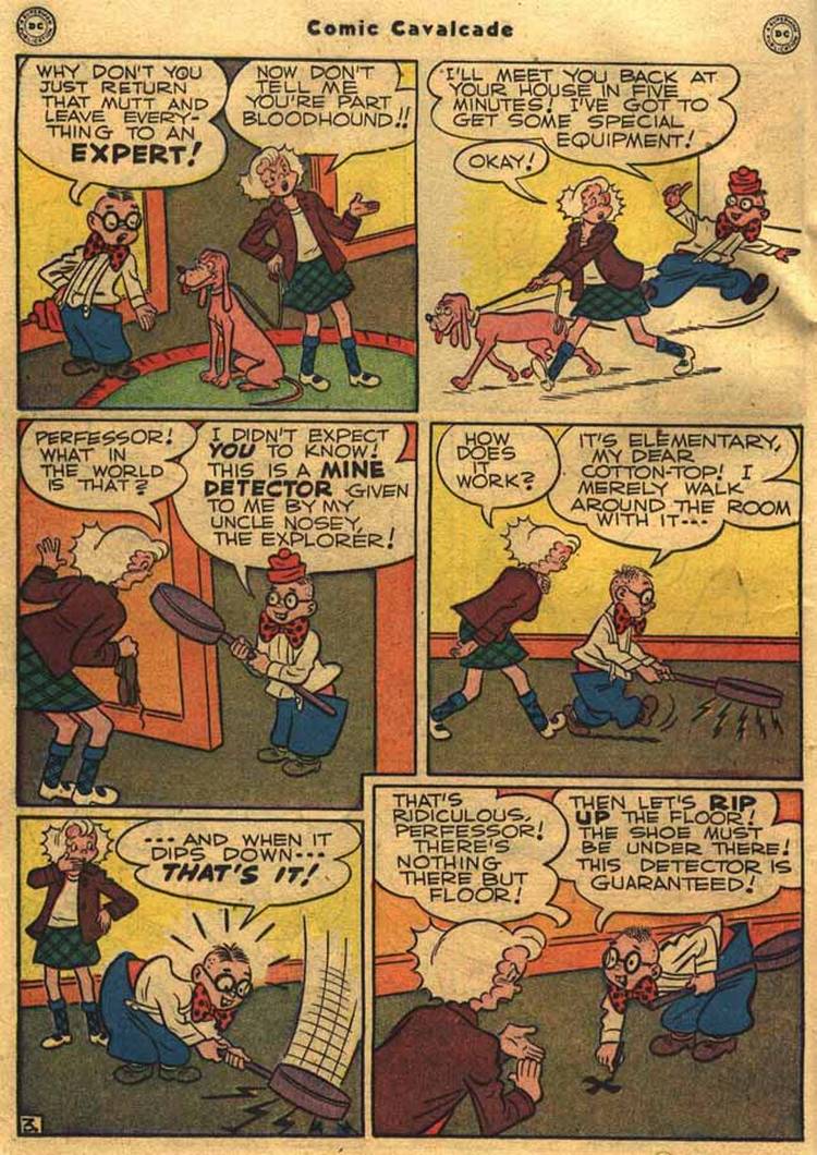 Read online Comic Cavalcade comic -  Issue #29 - 20