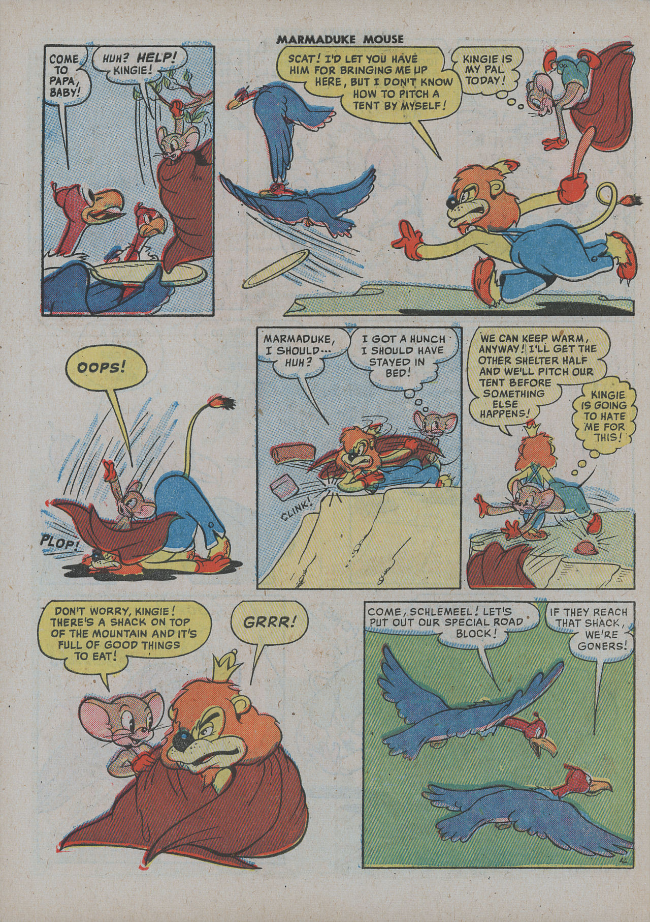 Read online Marmaduke Mouse comic -  Issue #28 - 31