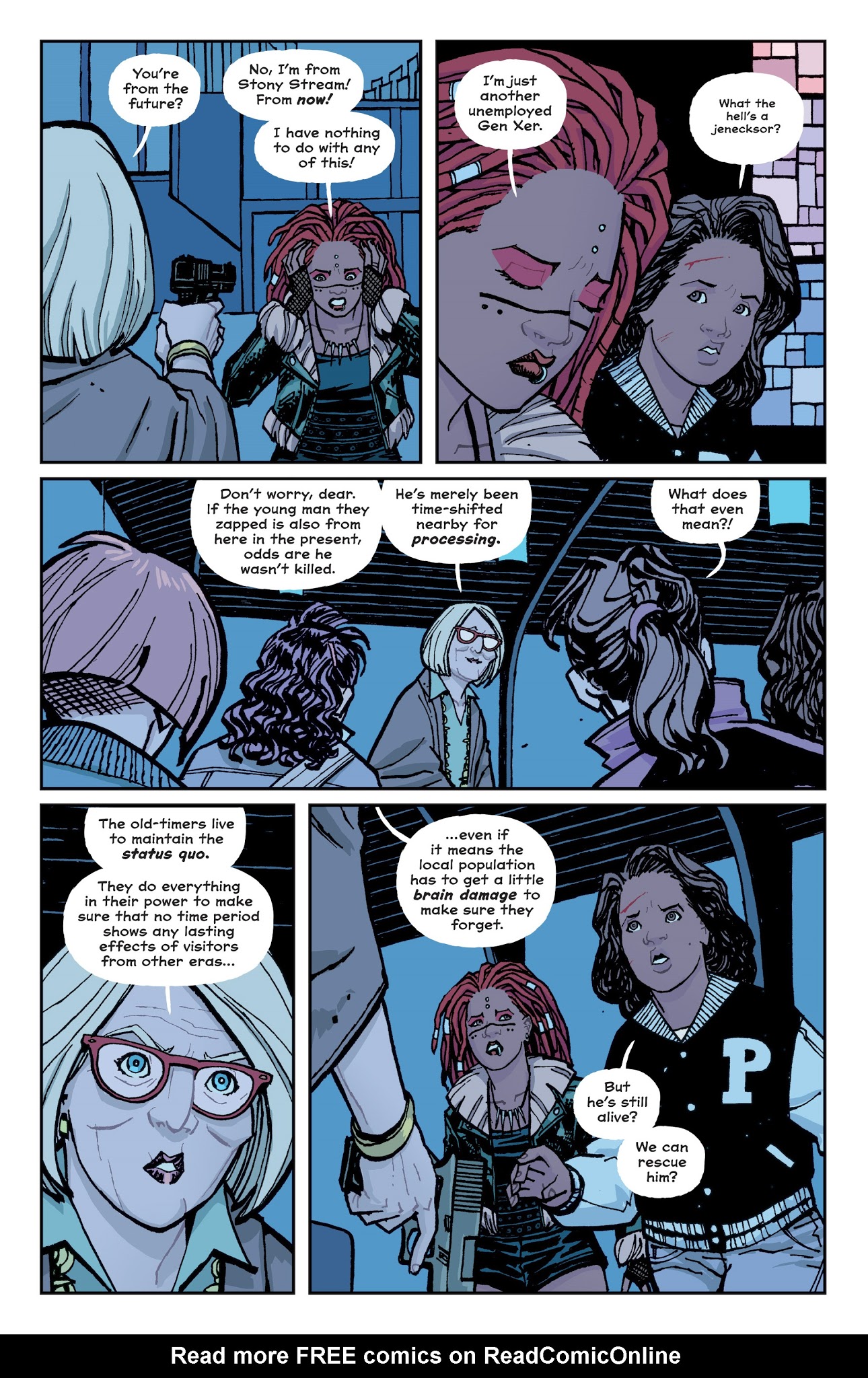 Read online Paper Girls comic -  Issue #20 - 10