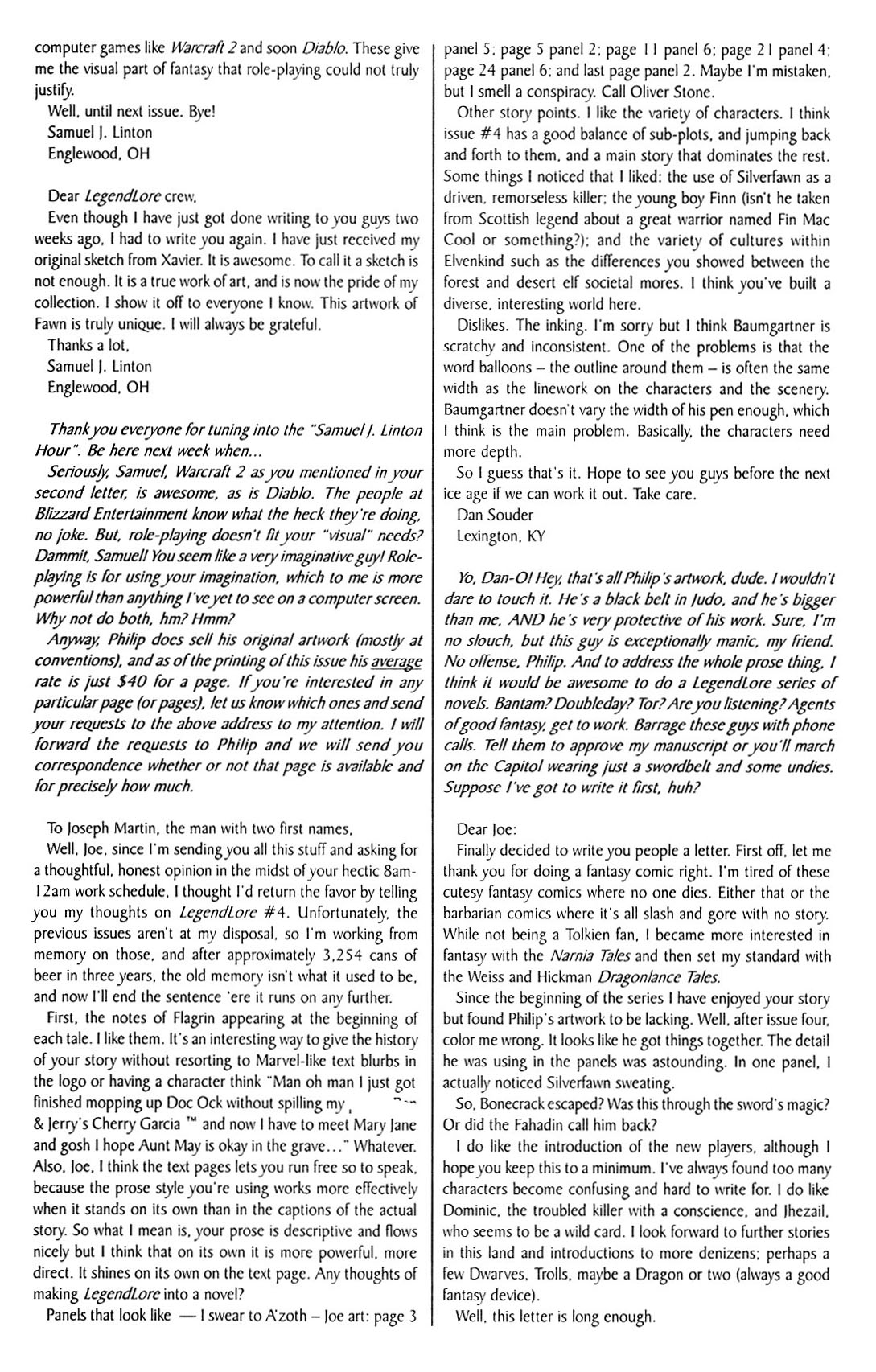 Read online Legendlore comic -  Issue #7 - 30