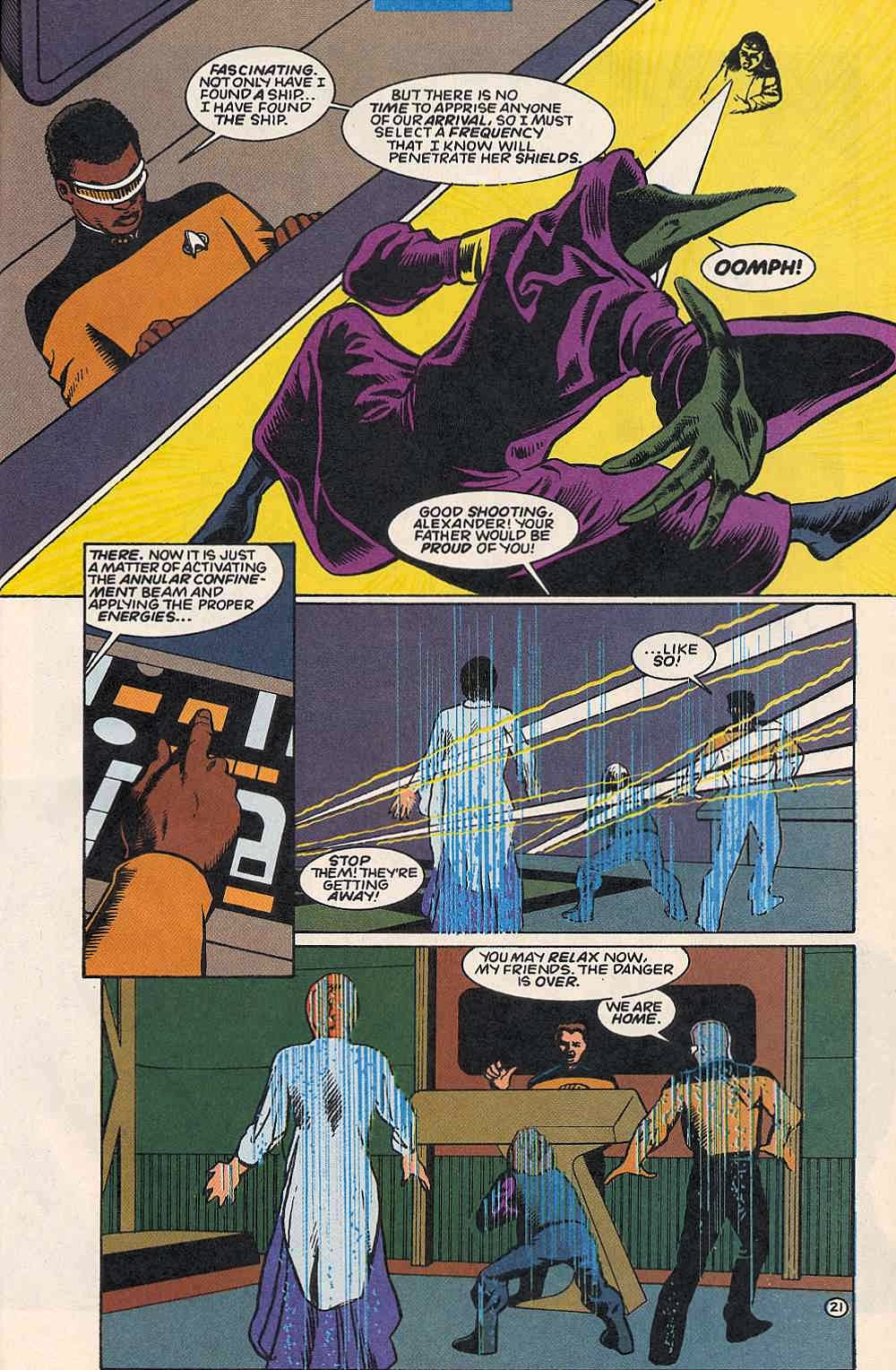 Read online Star Trek: The Next Generation (1989) comic -  Issue #57 - 22