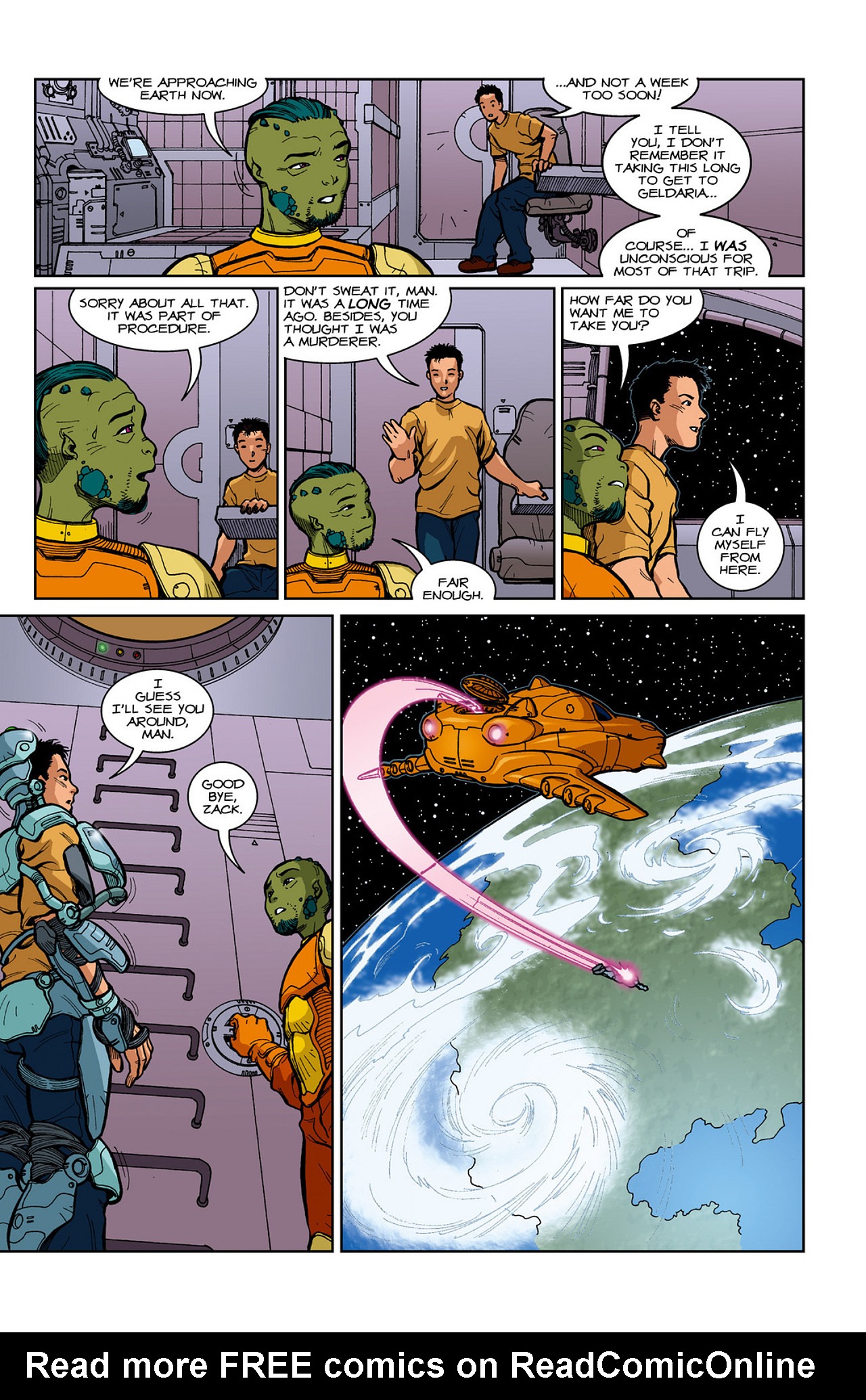 Read online Tech Jacket (2002) comic -  Issue # TPB 1 - 99