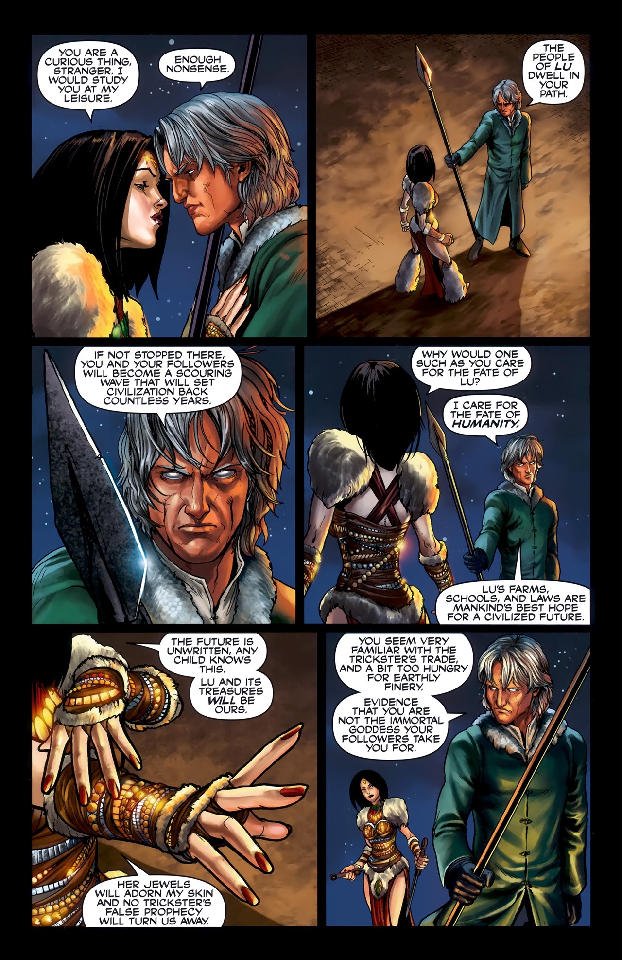 Read online Days Missing: Kestus comic -  Issue #1 - 10