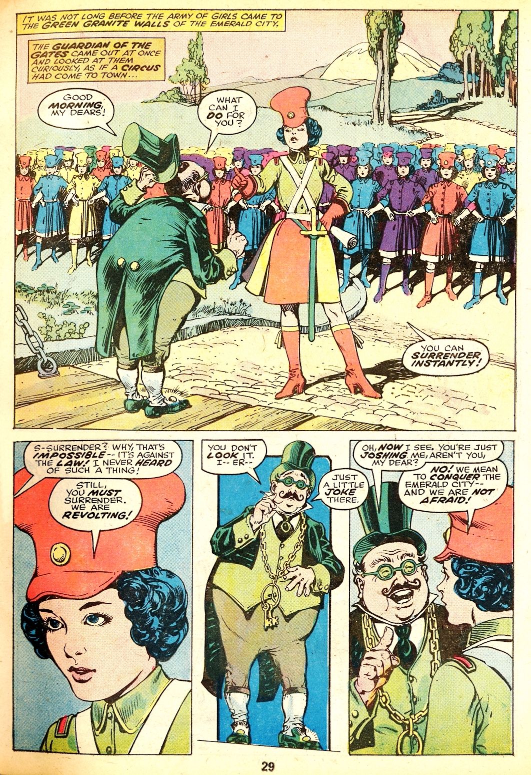 Read online Marvel Treasury of Oz comic -  Issue #1 - 28