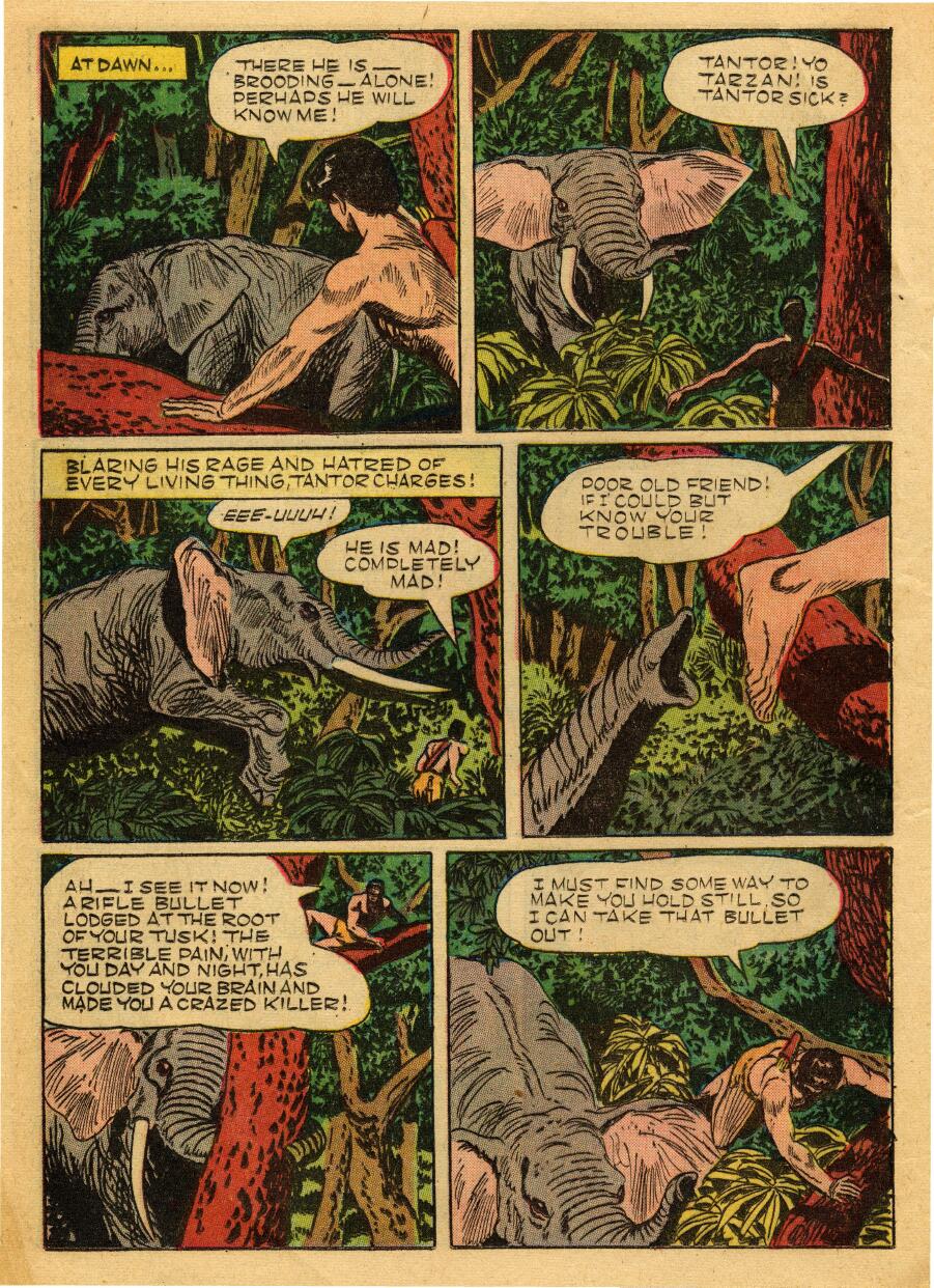 Read online Tarzan (1948) comic -  Issue #48 - 8