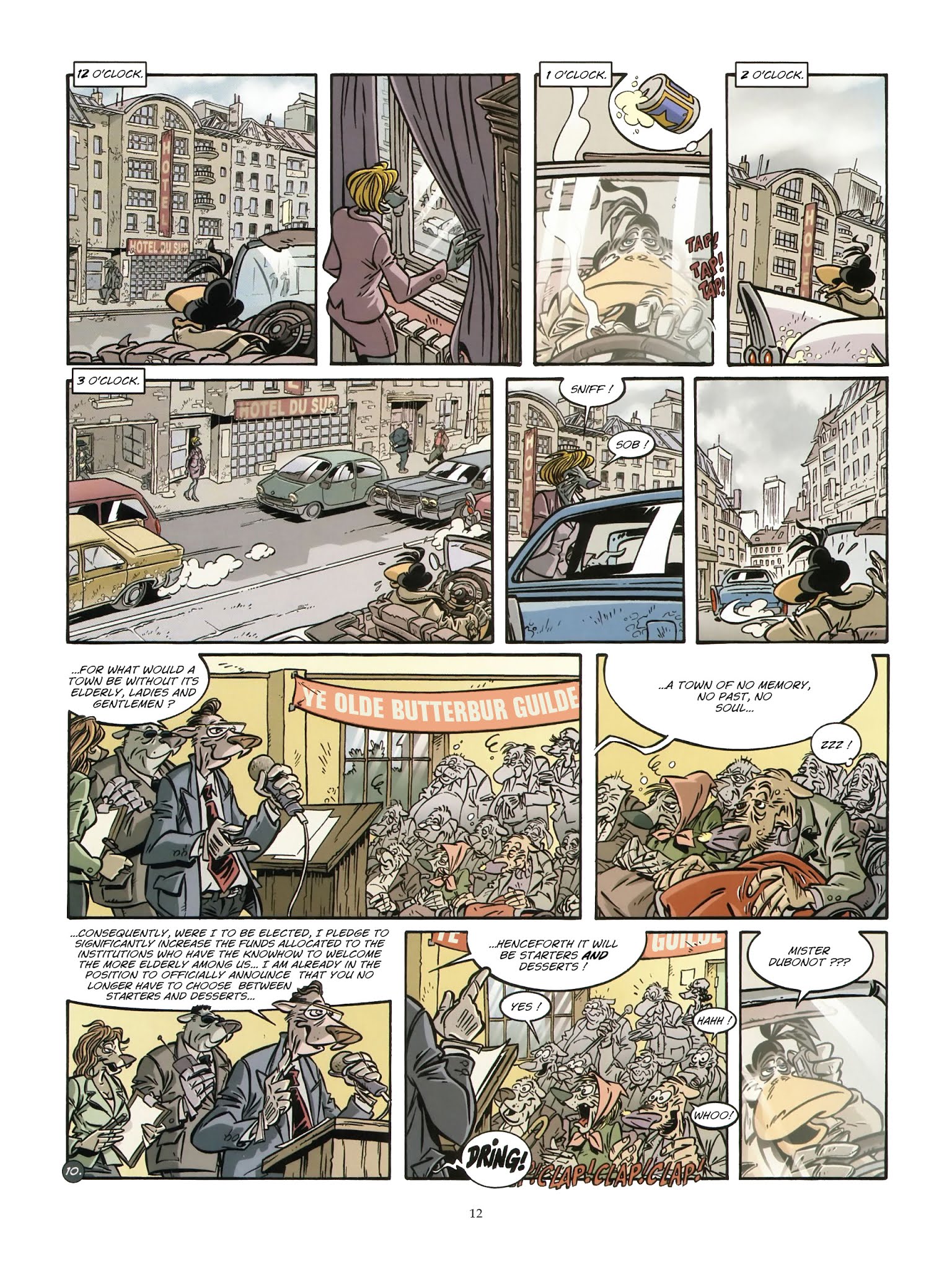 Read online Une enquête de l'inspecteur Canardo comic -  Issue #17 - 14
