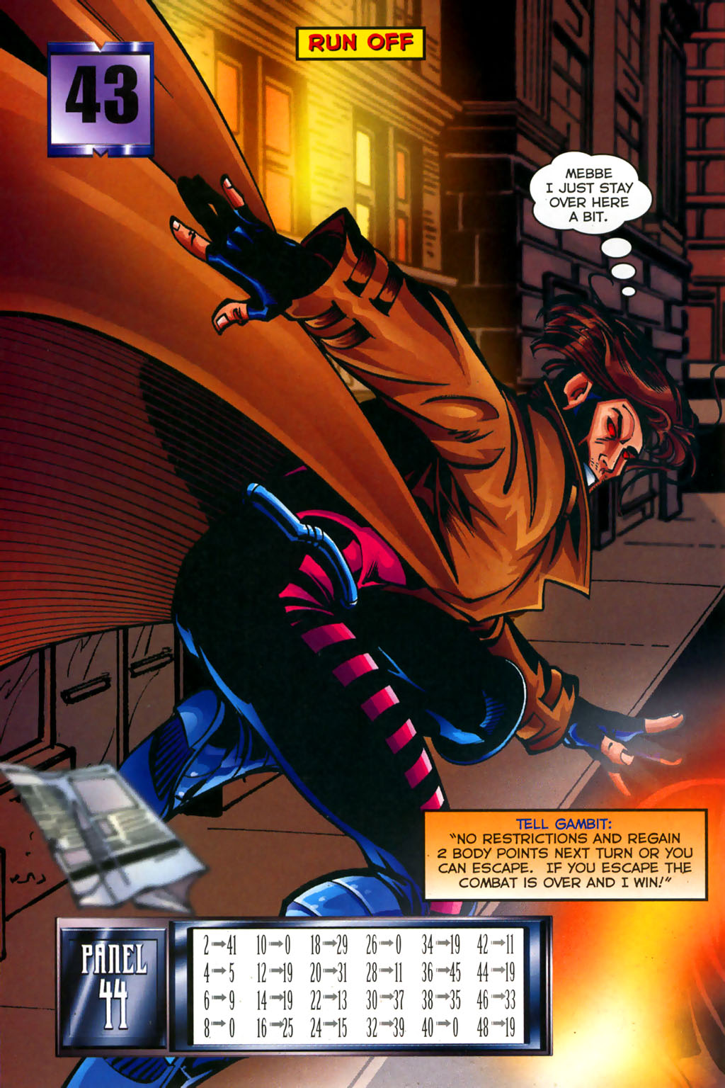 Read online Gambit Battlebook: Streets Of Fire comic -  Issue # Full - 24