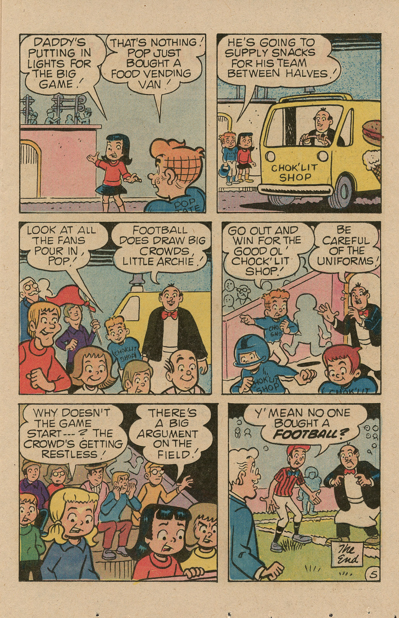 Read online Archie's TV Laugh-Out comic -  Issue #84 - 17