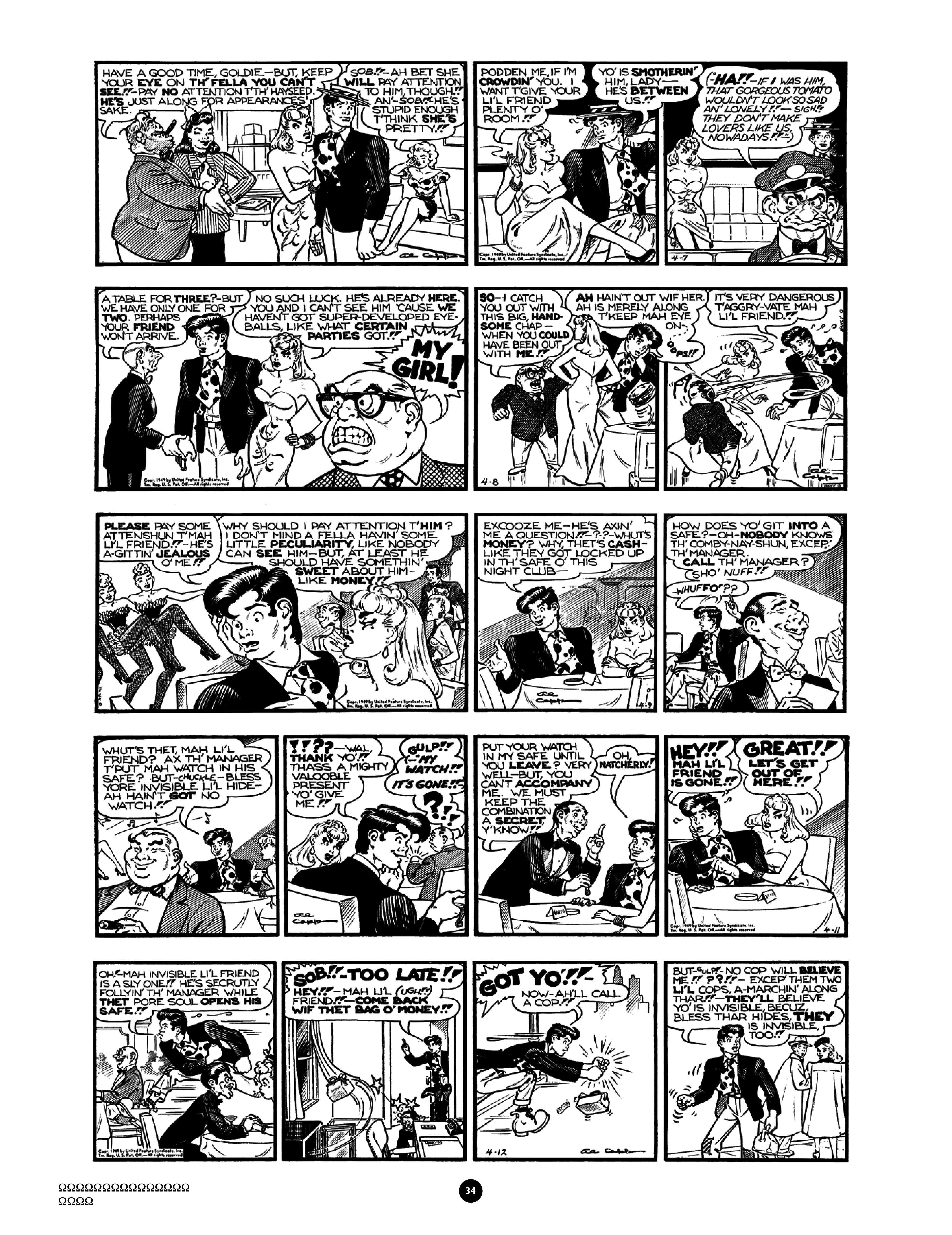 Read online Al Capp's Li'l Abner Complete Daily & Color Sunday Comics comic -  Issue # TPB 8 (Part 1) - 37