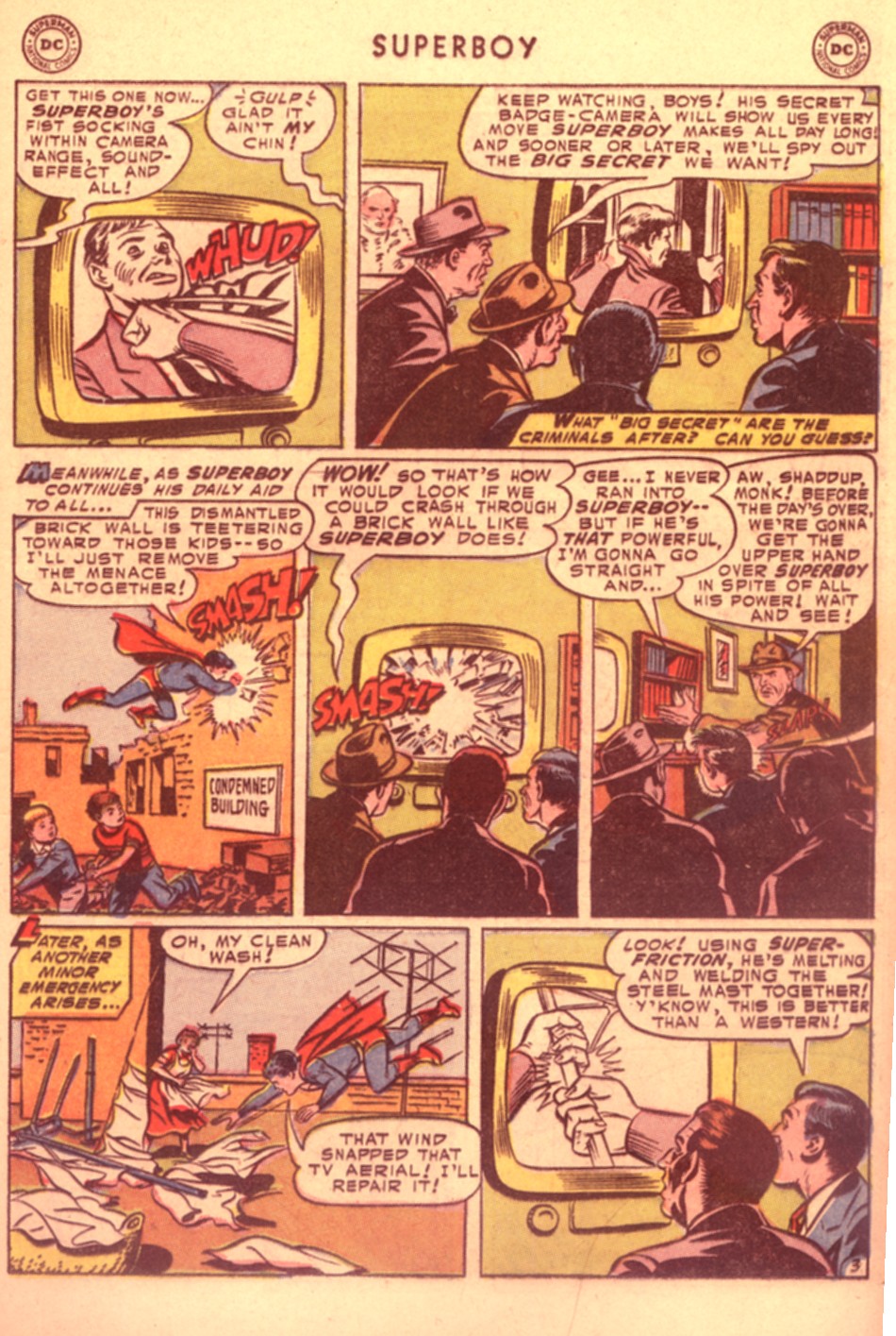 Read online Superboy (1949) comic -  Issue #38 - 7