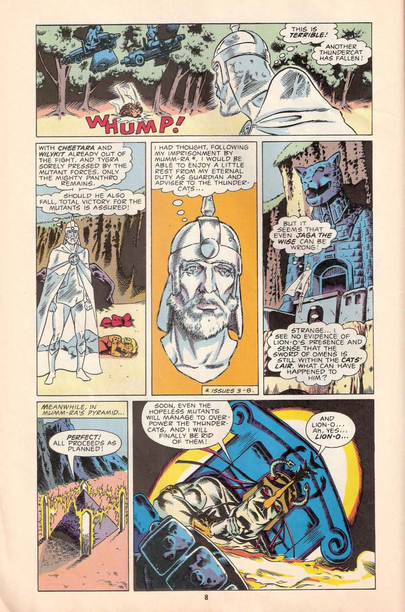 Read online ThunderCats (1987) comic -  Issue #10 - 8