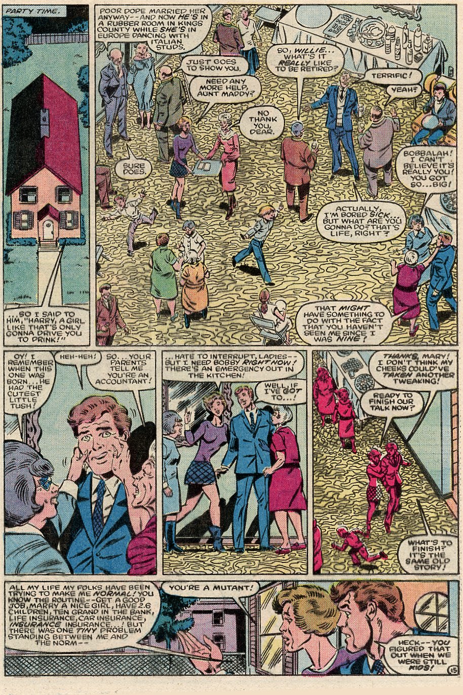 Read online Iceman (1984) comic -  Issue #1 - 16