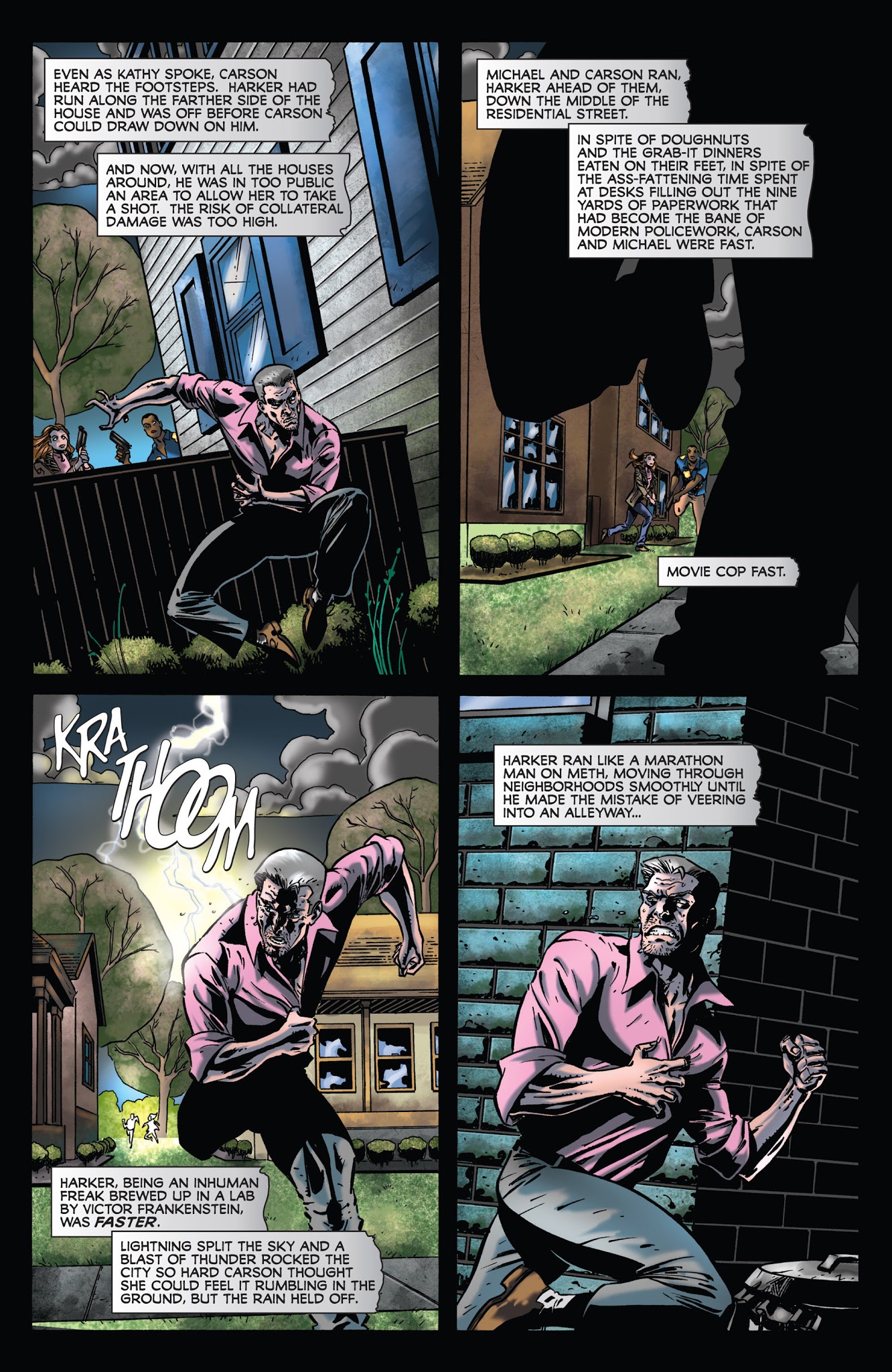 Read online Dean Koontz's Frankenstein: Prodigal Son (2010) comic -  Issue #5 - 12