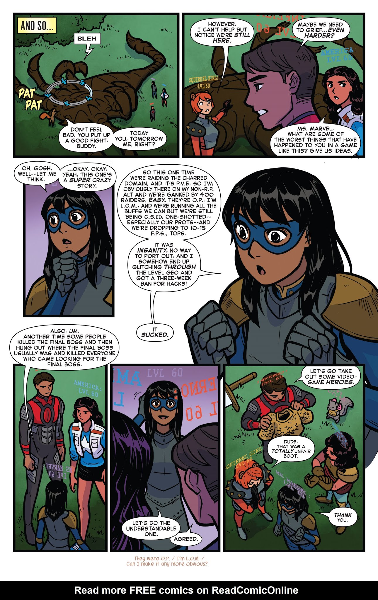 Read online Marvel Rising: Ms. Marvel/Squirrel Girl comic -  Issue # Full - 33