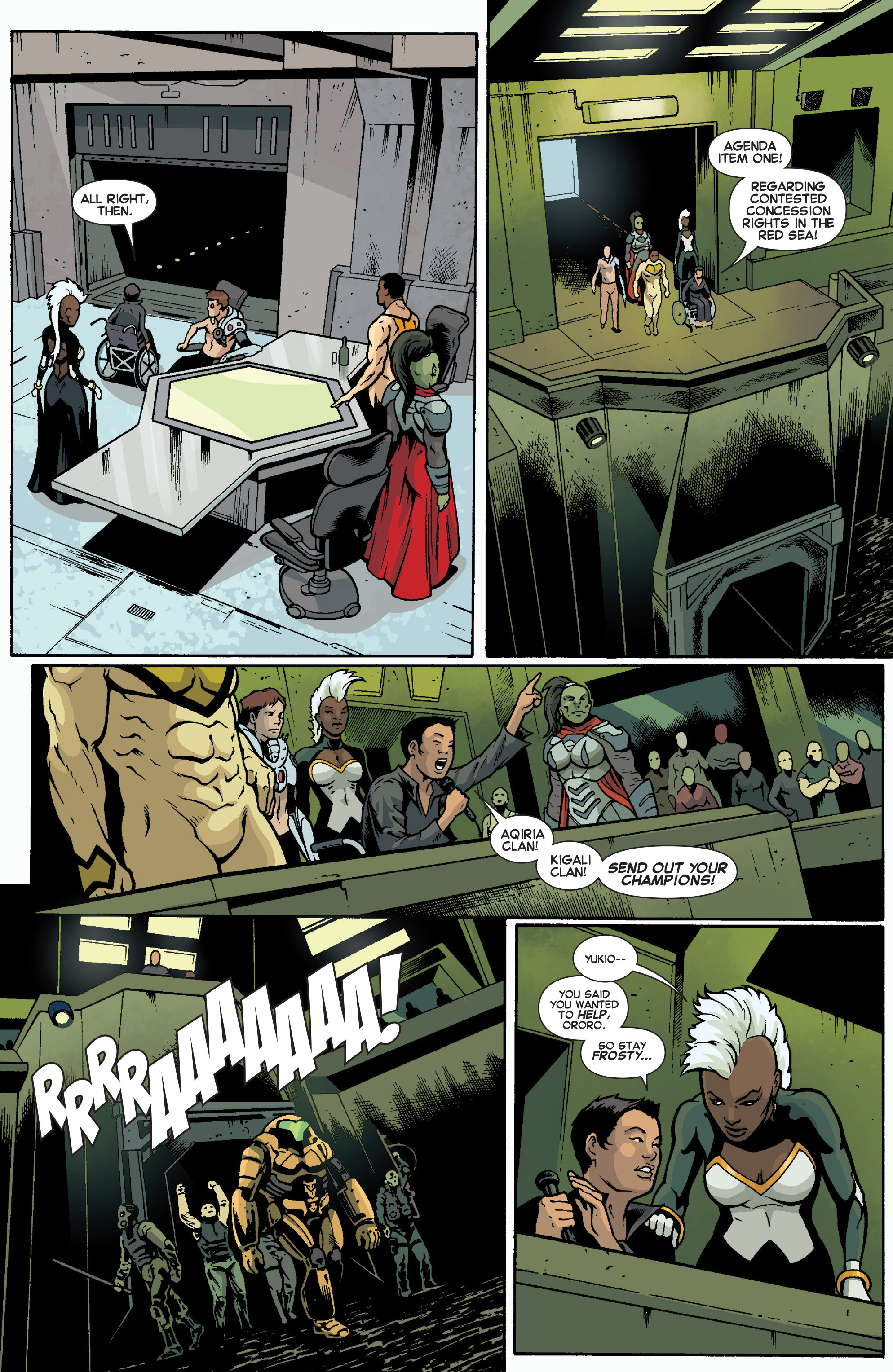 Read online Storm comic -  Issue #4 - 16