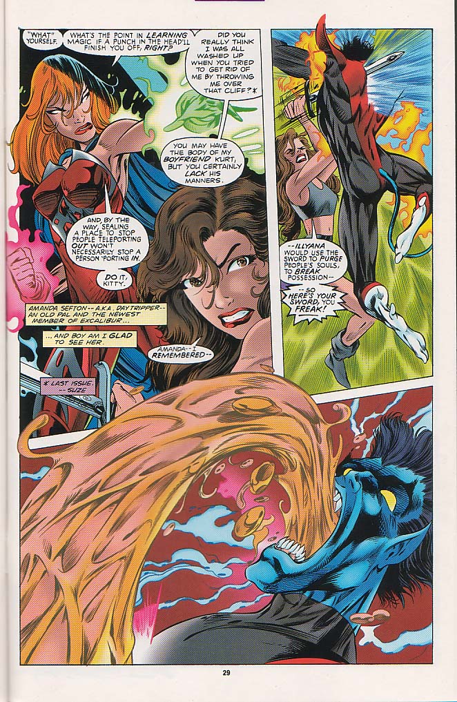 Read online Excalibur (1988) comic -  Issue #85 - 21