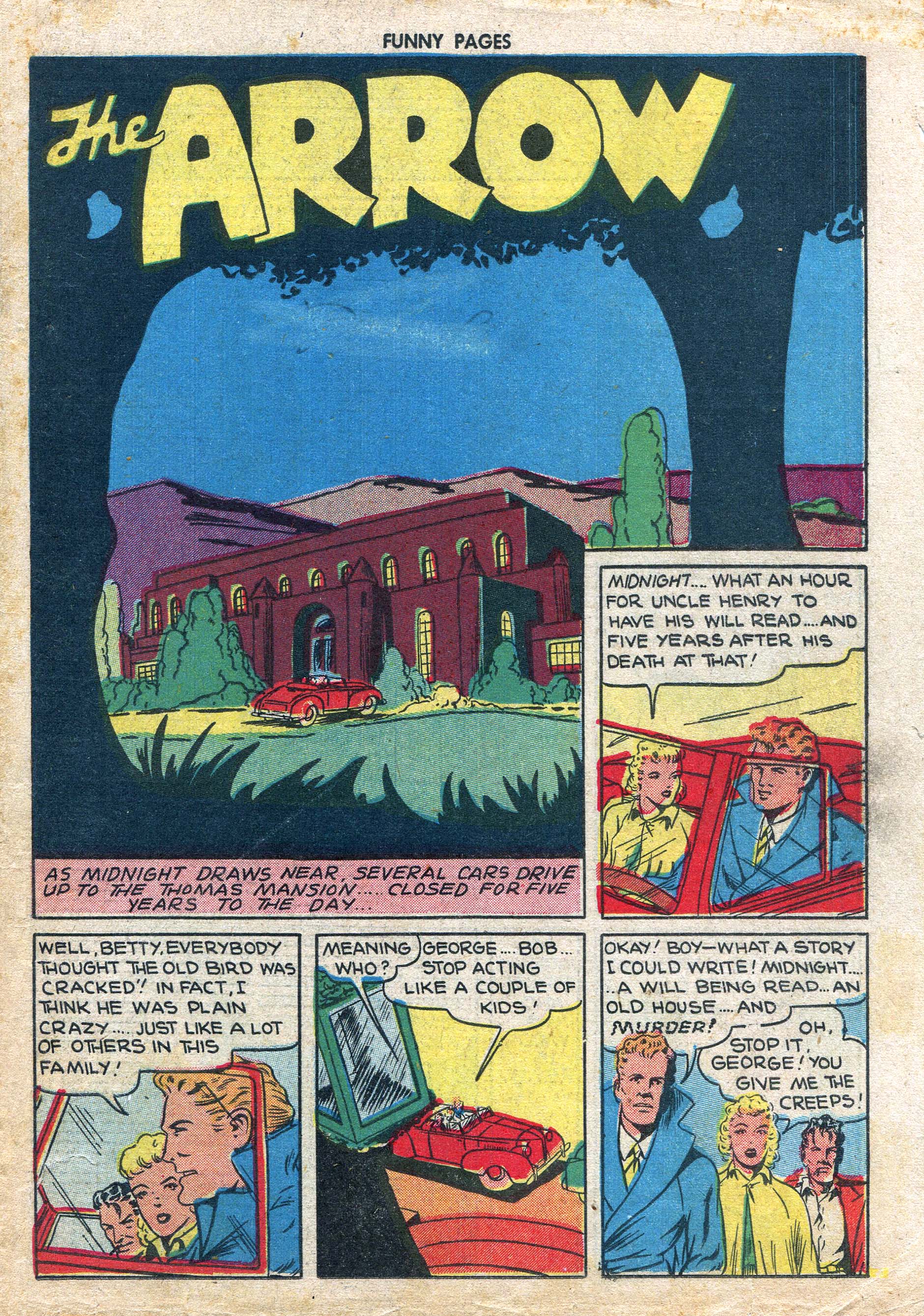 Read online Funny Pages comic -  Issue #42 - 2