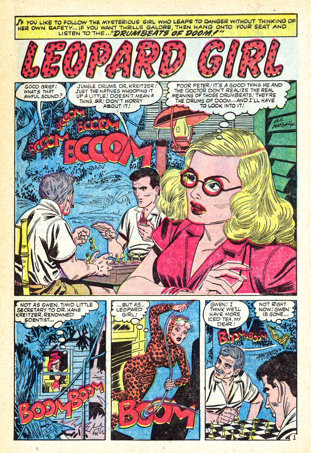 Read online Jungle Action (1954) comic -  Issue #3 - 10