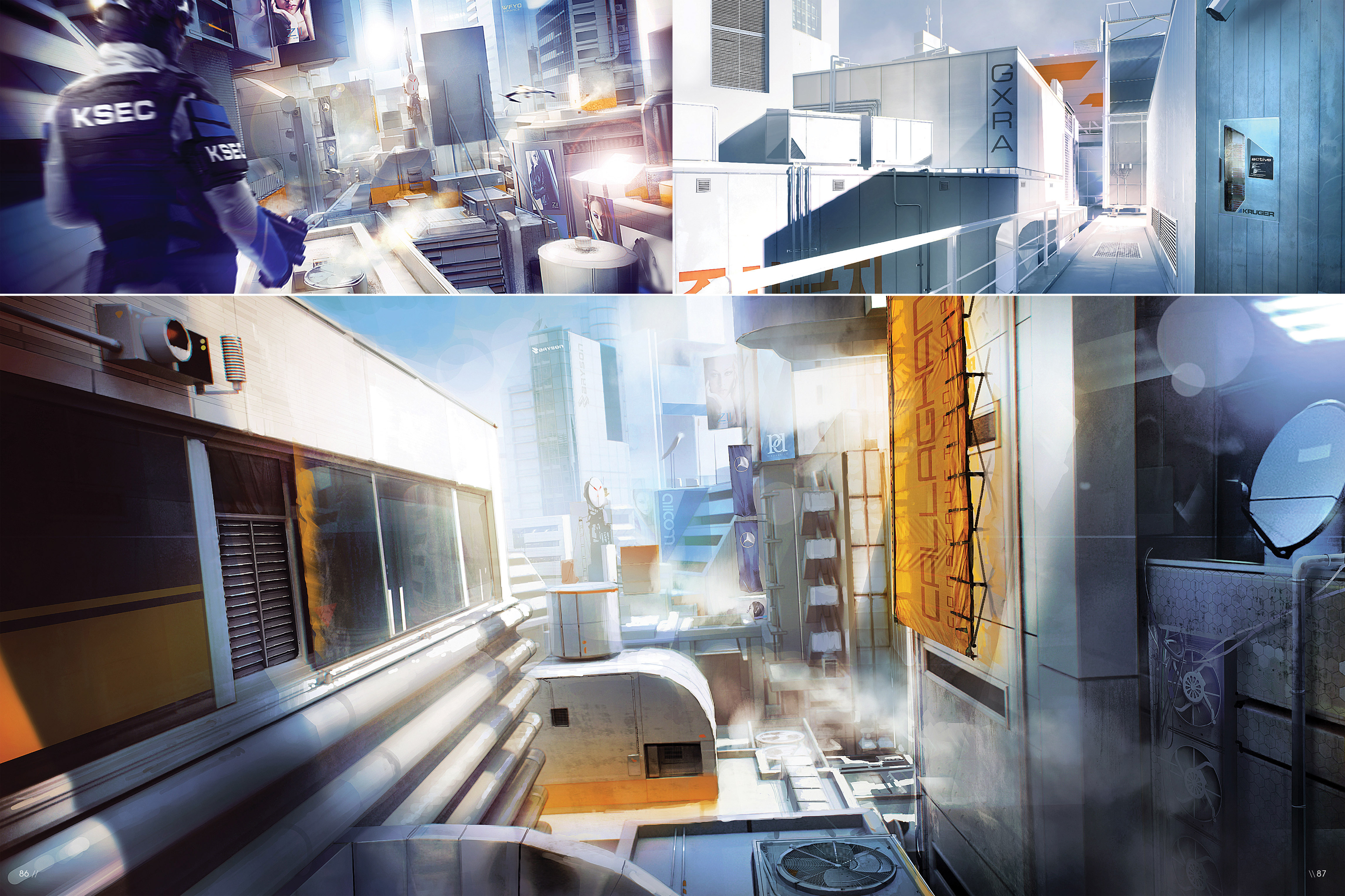 Read online The Art of Mirror's Edge: Catalyst comic -  Issue # TPB (Part 1) - 71