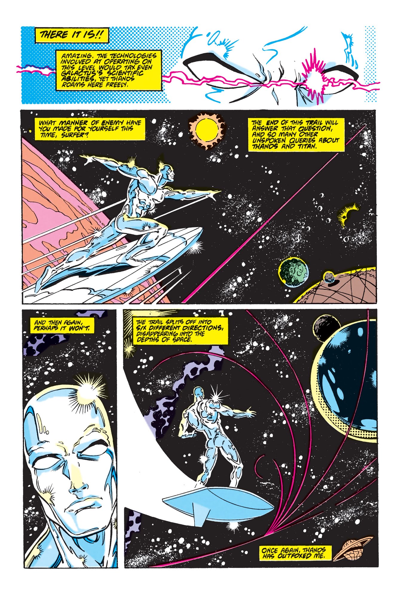 Read online Silver Surfer (1987) comic -  Issue # _TPB Silver Surfer - Rebirth of Thanos (Part 1) - 75