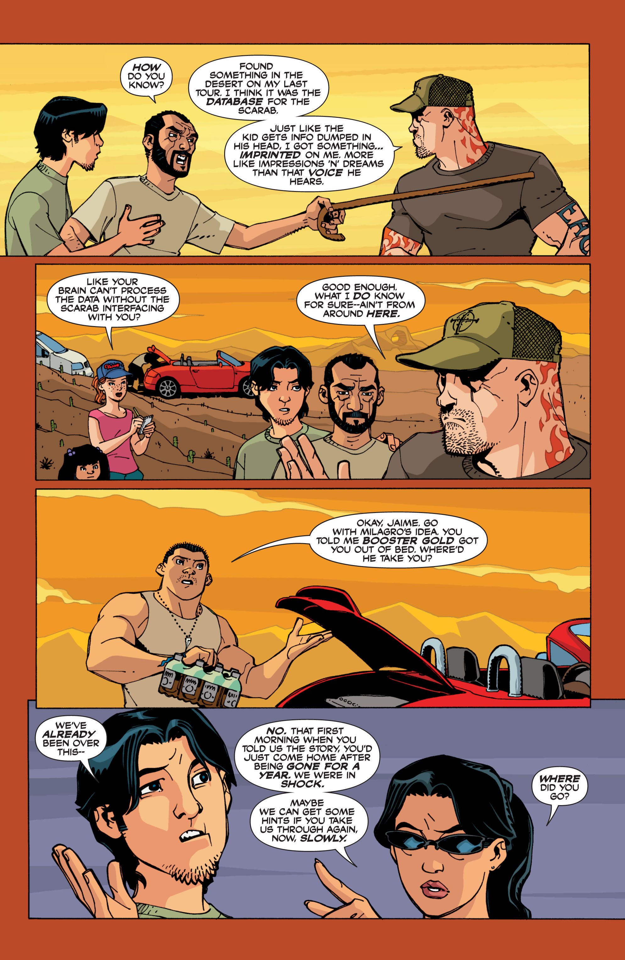 Read online Blue Beetle (2006) comic -  Issue #7 - 7
