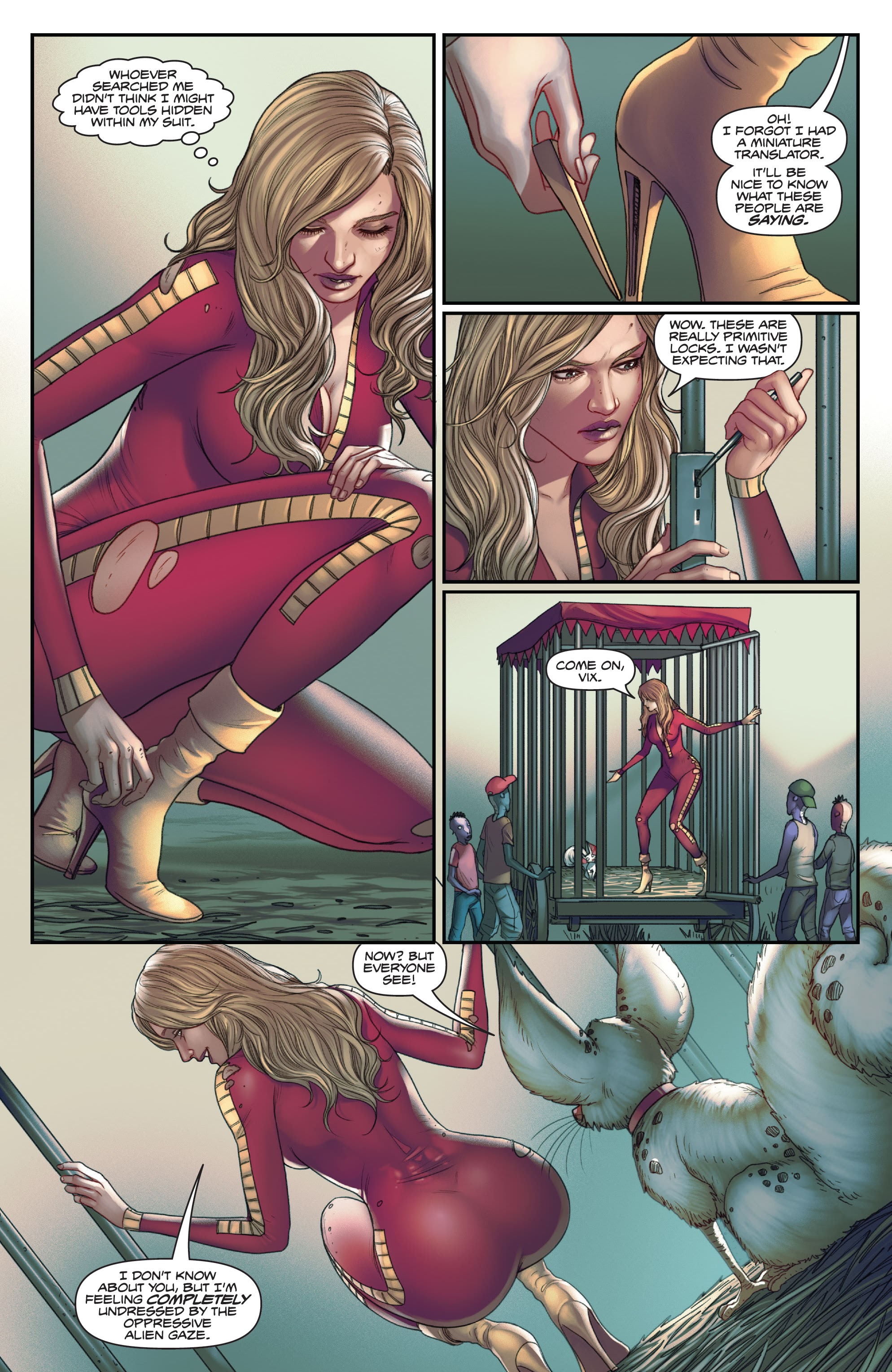 Read online Barbarella (2021) comic -  Issue #7 - 11