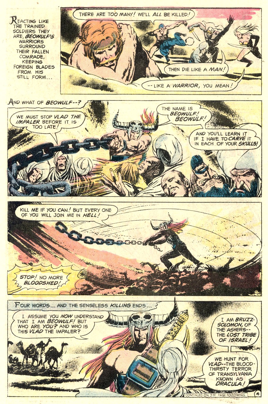 Read online Beowulf (1975) comic -  Issue #4 - 5