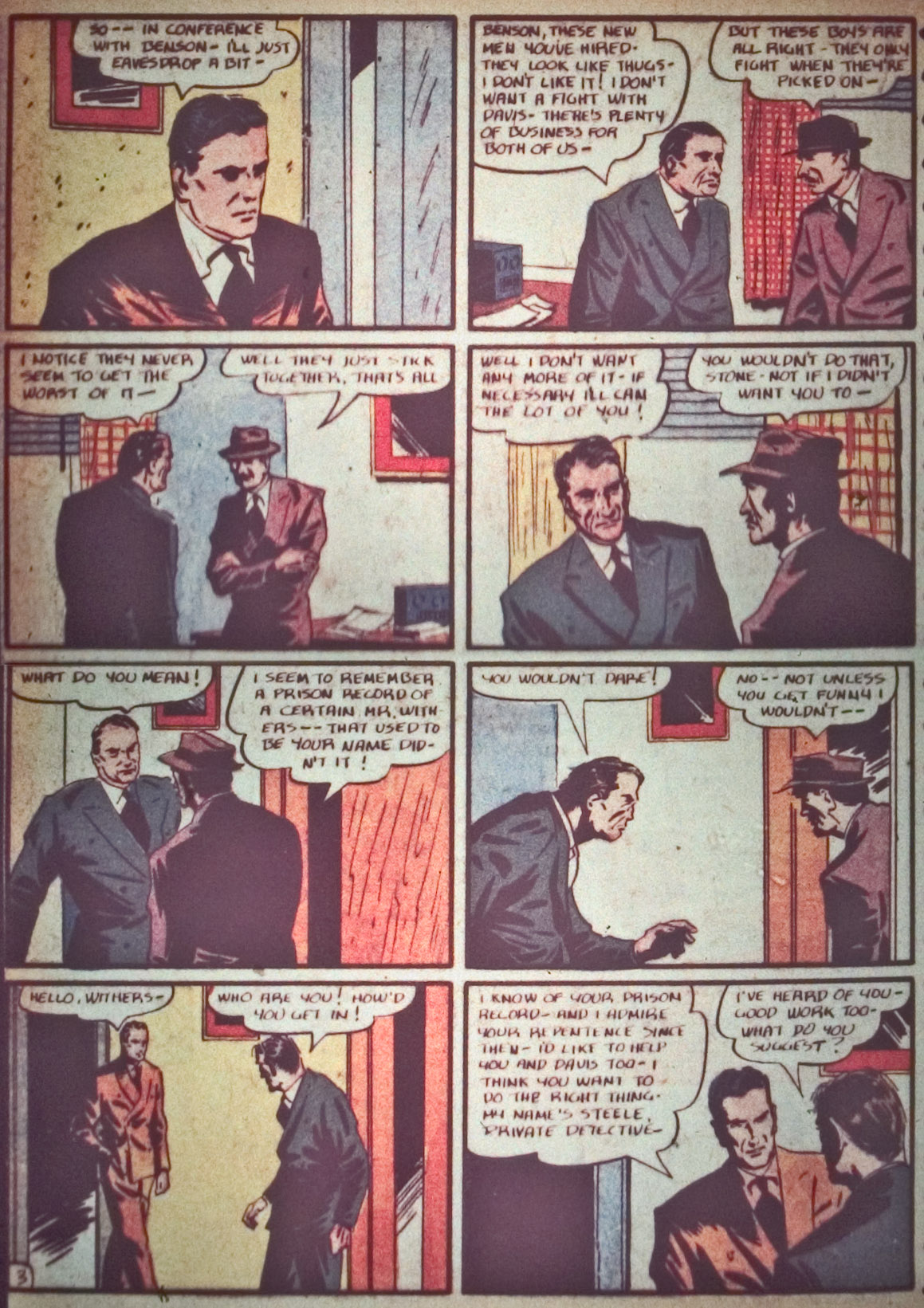 Read online Detective Comics (1937) comic -  Issue #26 - 38