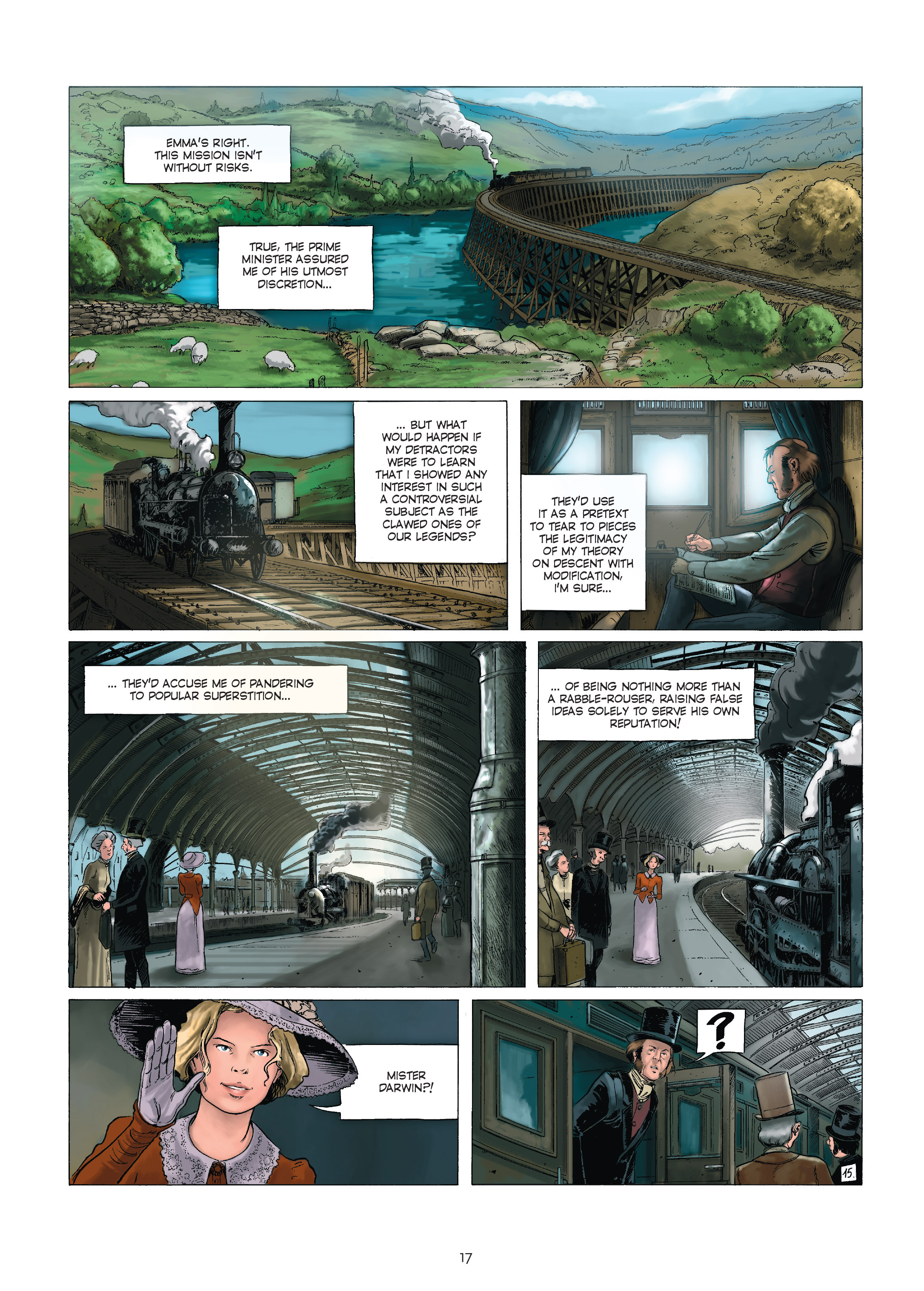 Read online Darwin's Diaries comic -  Issue #1 - 17