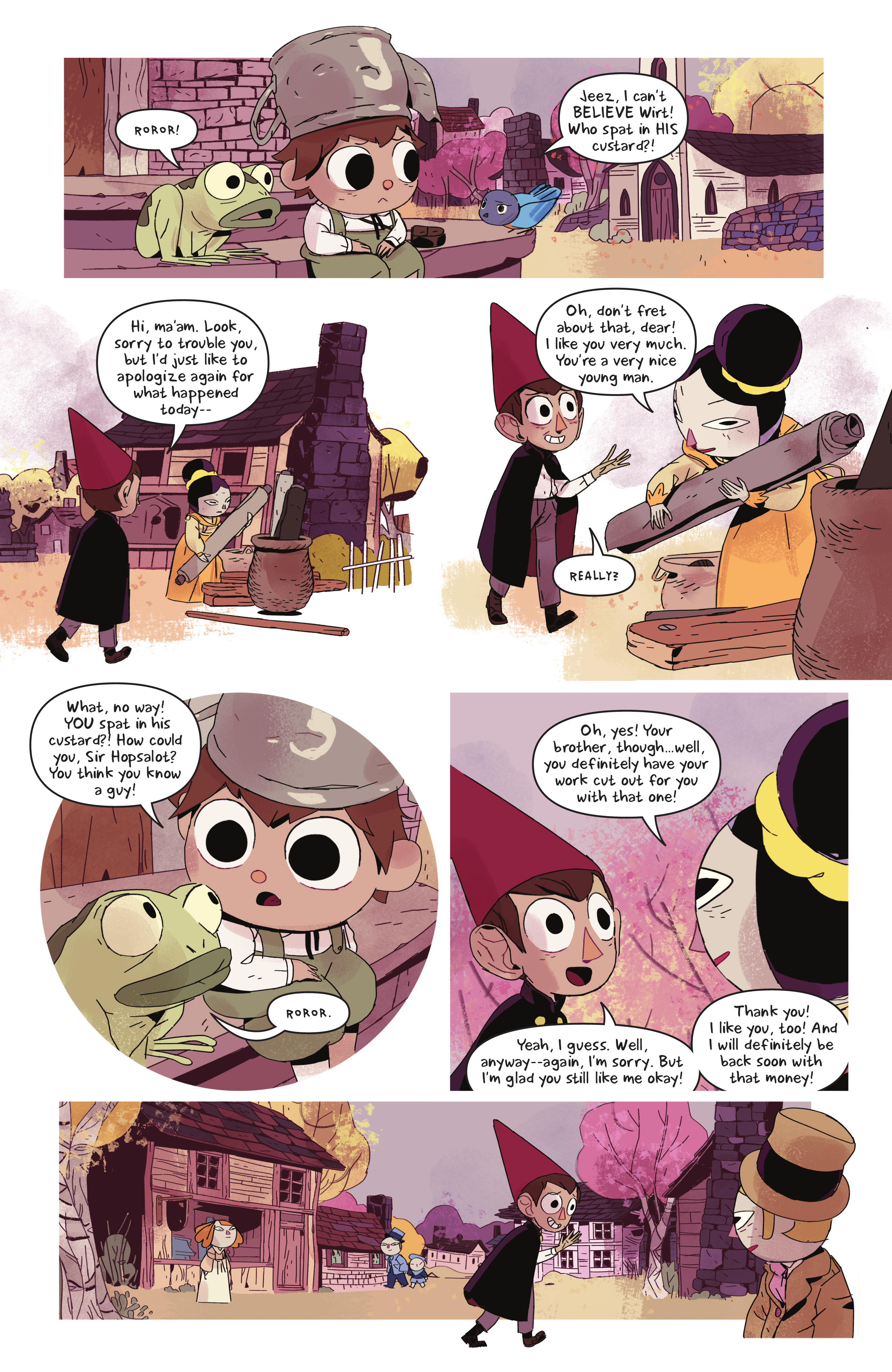 Read online Over the Garden Wall: Hollow Town comic -  Issue # TPB - 48