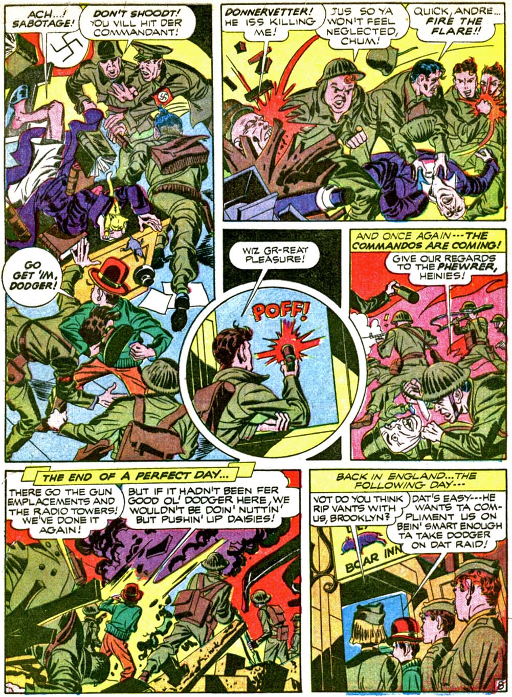 Read online Boy Commandos comic -  Issue #2 - 64