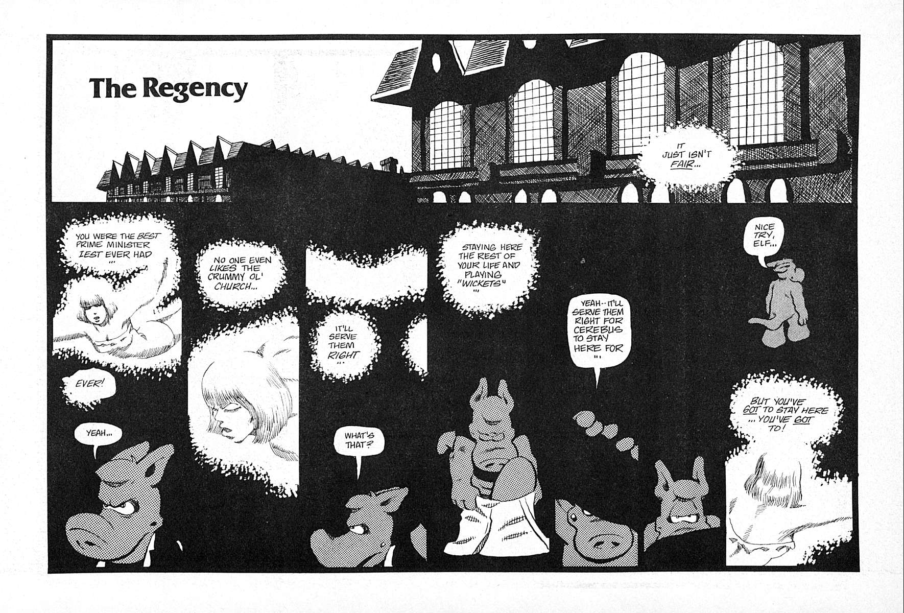 Read online Cerebus comic -  Issue #50 - 17